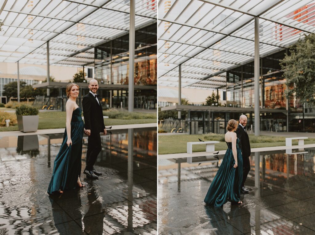 Formal Winspear Opera House Engagement Session by Dallas Wedding Photographer Kyrsten Ashlay Photography