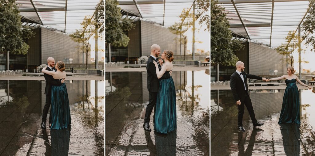 Formal Winspear Opera House Engagement Session by Dallas Wedding Photographer Kyrsten Ashlay Photography