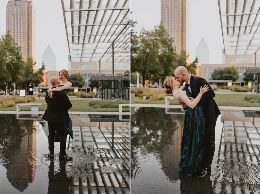 Formal Winspear Opera House Engagement Session by Dallas Wedding Photographer Kyrsten Ashlay Photography
