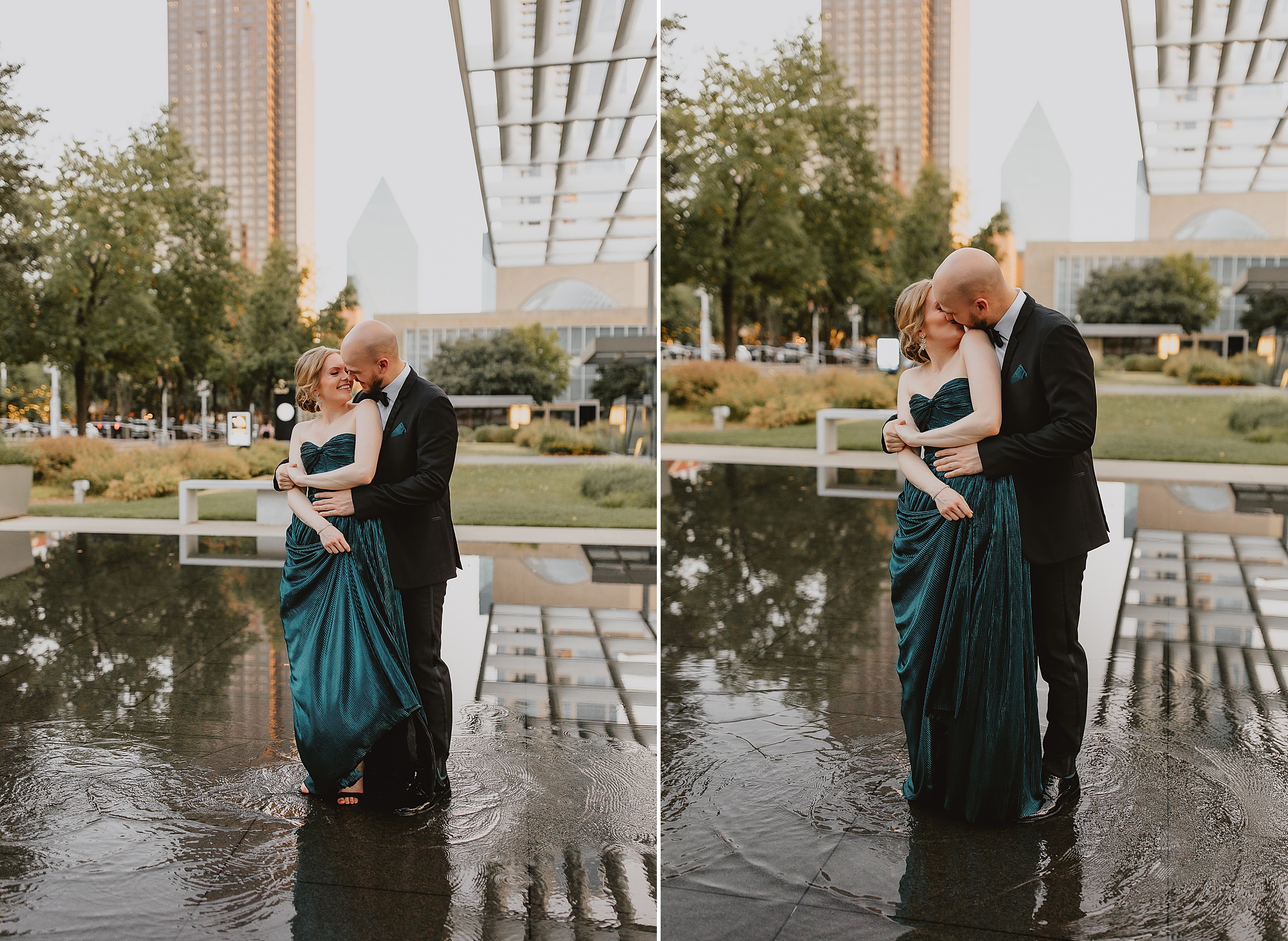 Formal Winspear Opera House Engagement Session by Dallas Wedding Photographer Kyrsten Ashlay Photography