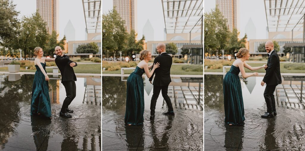 Formal Winspear Opera House Engagement Session by Dallas Wedding Photographer Kyrsten Ashlay Photography