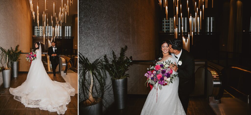 Downtown Dallas Westin Wedding by Dallas Wedding Photographer Kyrsten Ashlay Photography