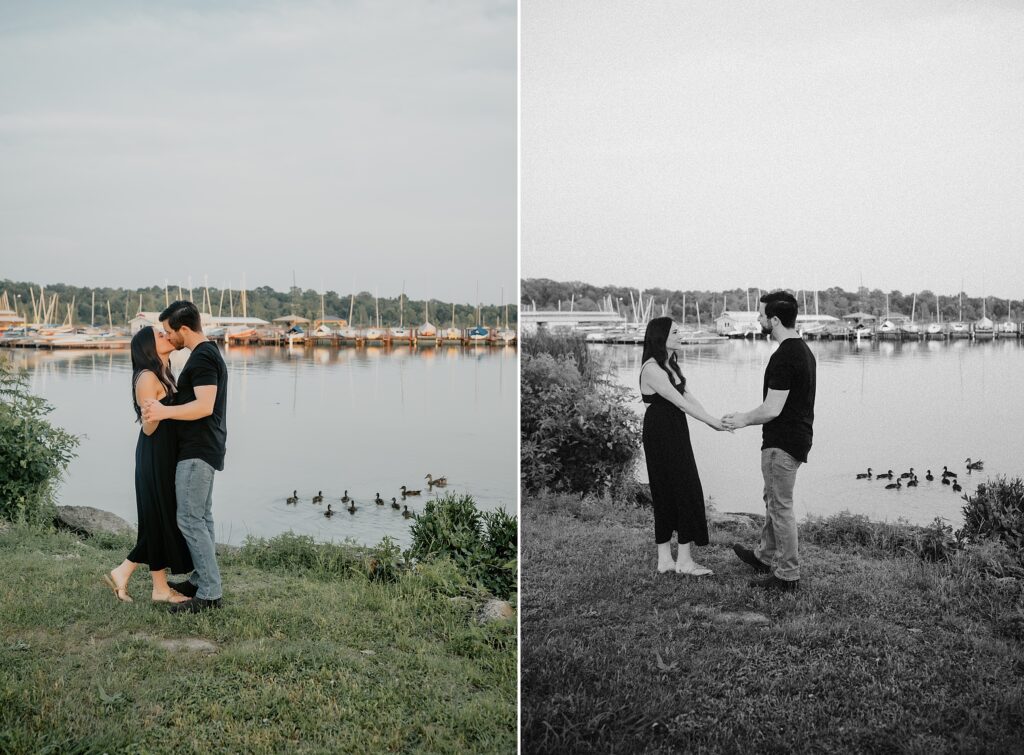 White Rock Lake Engagement Session by Dallas Wedding Photographer Kyrsten Ashlay Photography