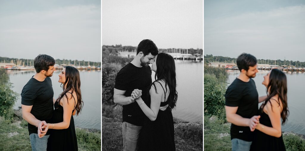 White Rock Lake Engagement Session by Dallas Wedding Photographer Kyrsten Ashlay Photography