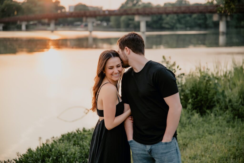 White Rock Lake Engagement Session by Dallas Wedding Photographer Kyrsten Ashlay Photography