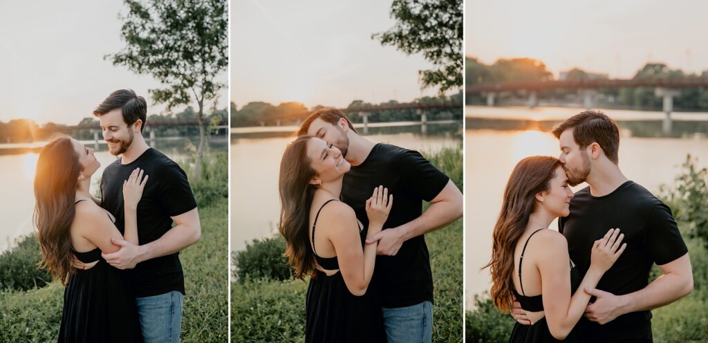 White Rock Lake Engagement Session by Dallas Wedding Photographer Kyrsten Ashlay Photography