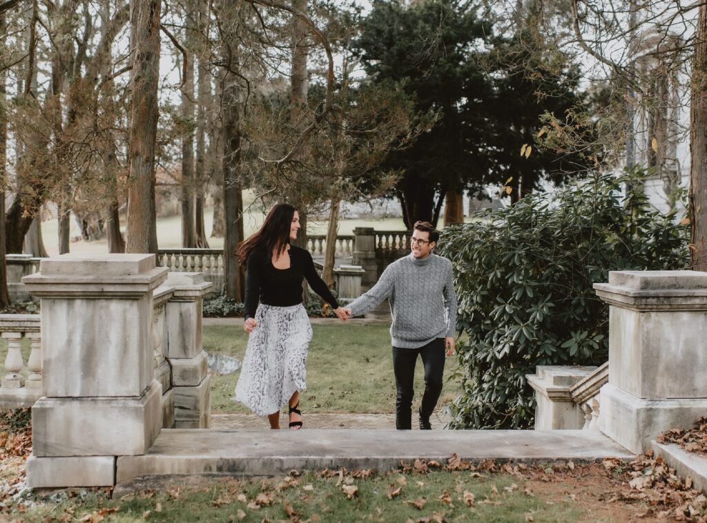 Swannanoa Engagement Session in Afton Virginia by Destination Wedding Photographer Kyrsten Ashlay Photography