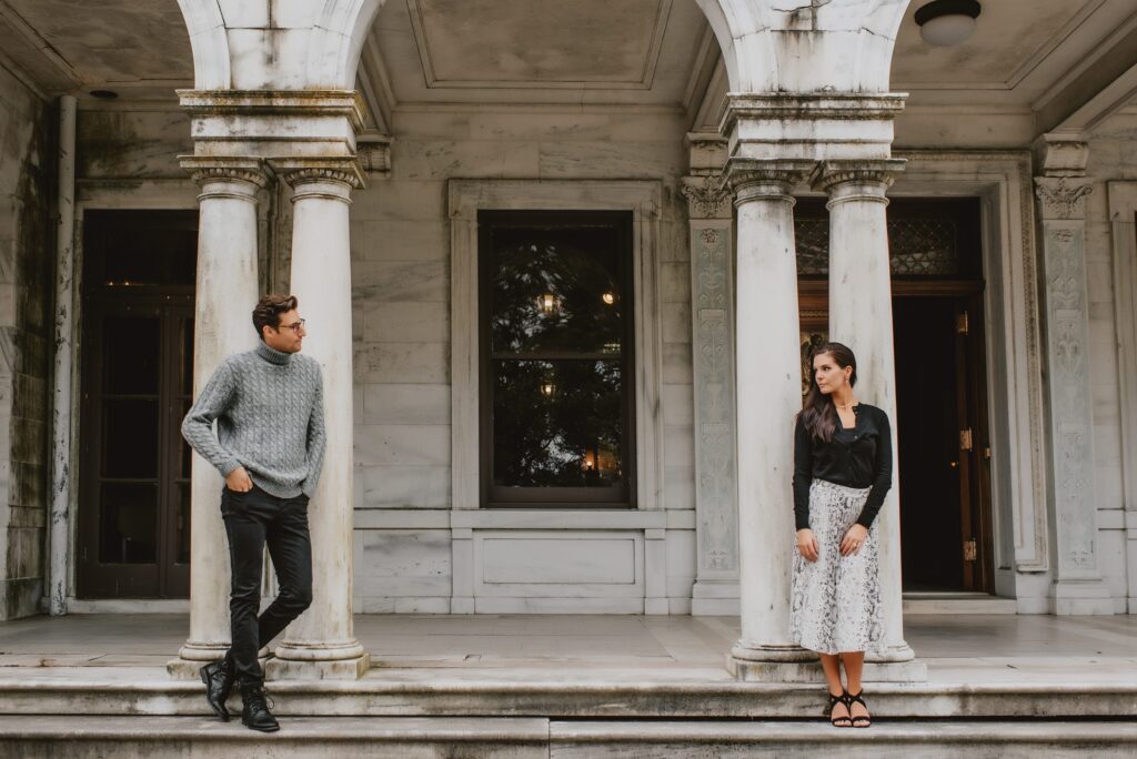 Swannanoa Engagement Session in Afton Virginia by Destination Wedding Photographer Kyrsten Ashlay Photography
