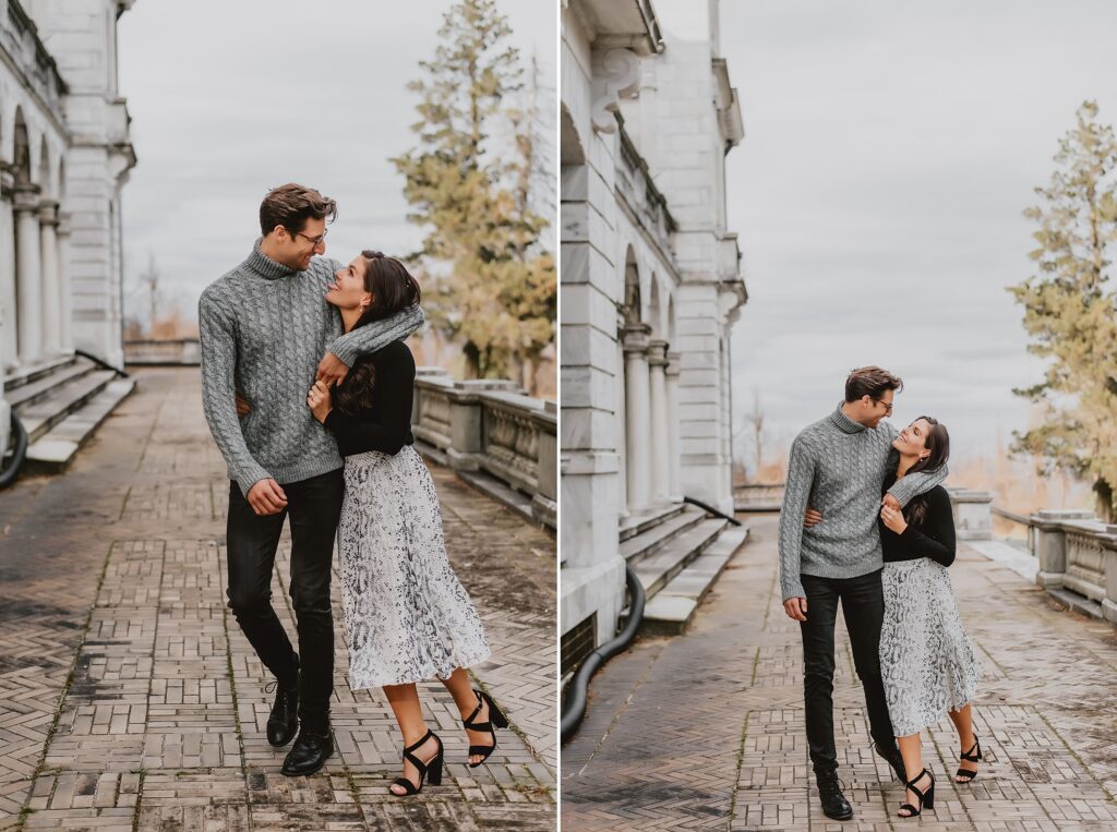 Swannanoa Engagement Session in Afton Virginia by Destination Wedding Photographer Kyrsten Ashlay Photography