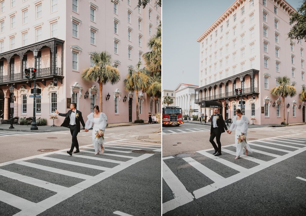 Mills House Charleston, SC Elopement by Charleston Wedding Photographer Kyrsten Ashlay Photography
