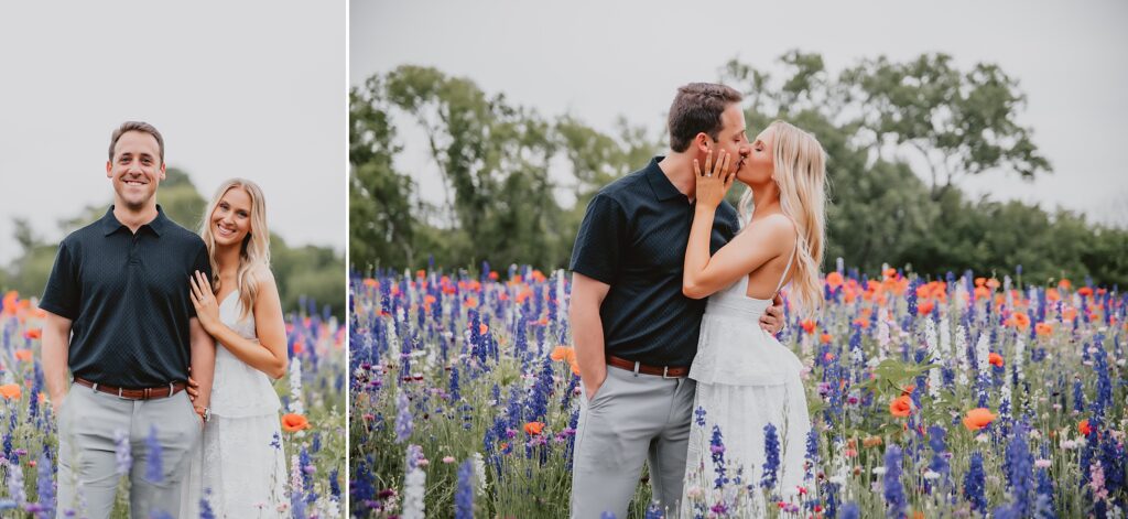 Texas wildflower engagement session by Dallas Wedding Photographer Kyrsten Ashlay Photography