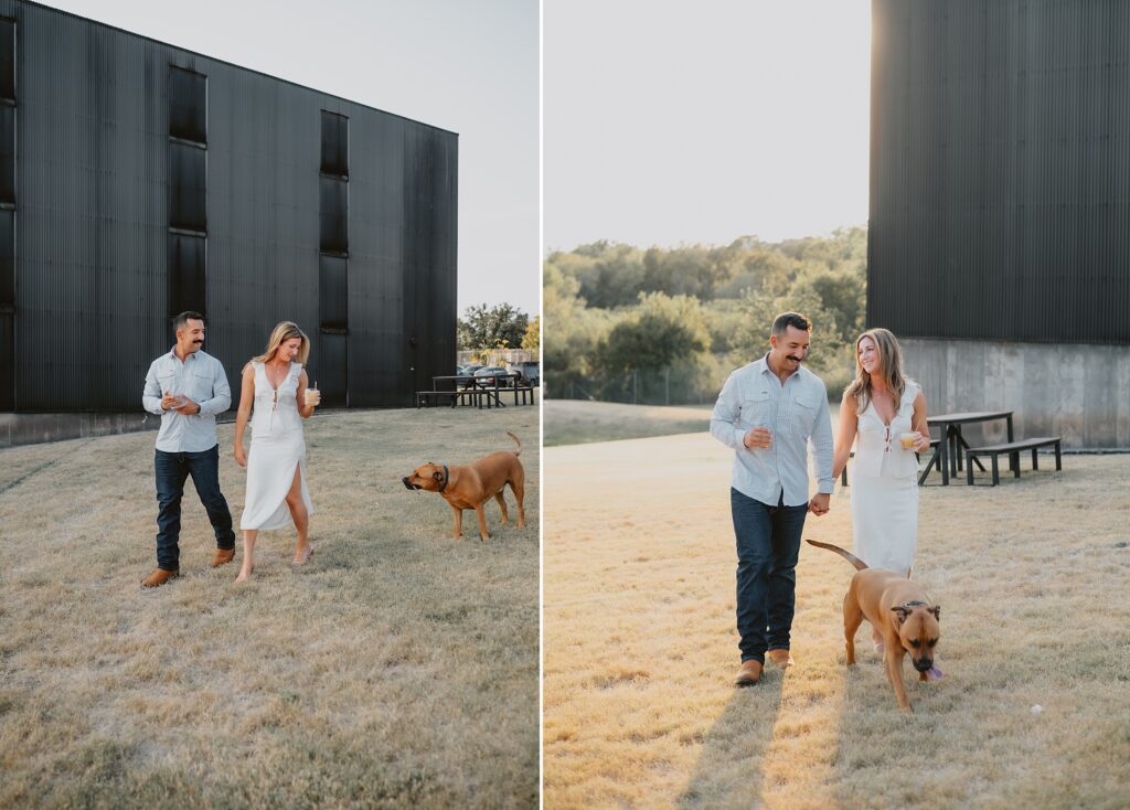 Austin Engagement Session at Fierce Whiskers Distillery by Austin Wedding Photographer Kyrsten Ashlay Photography