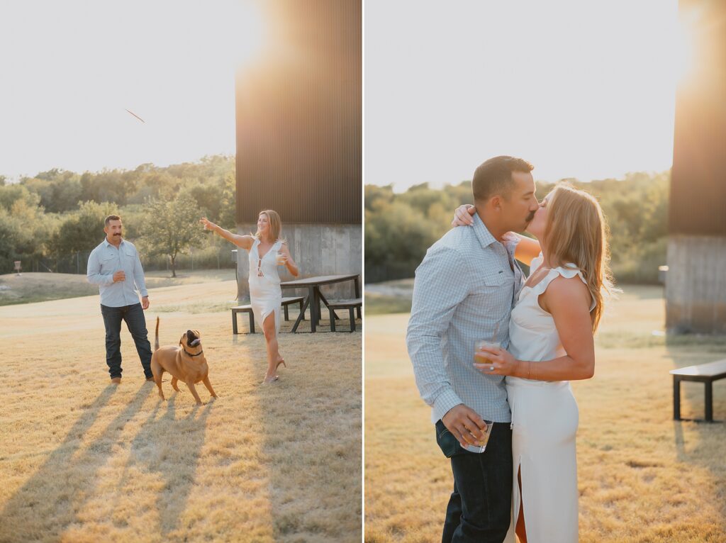 Austin Engagement Session at Fierce Whiskers Distillery by Austin Wedding Photographer Kyrsten Ashlay Photography