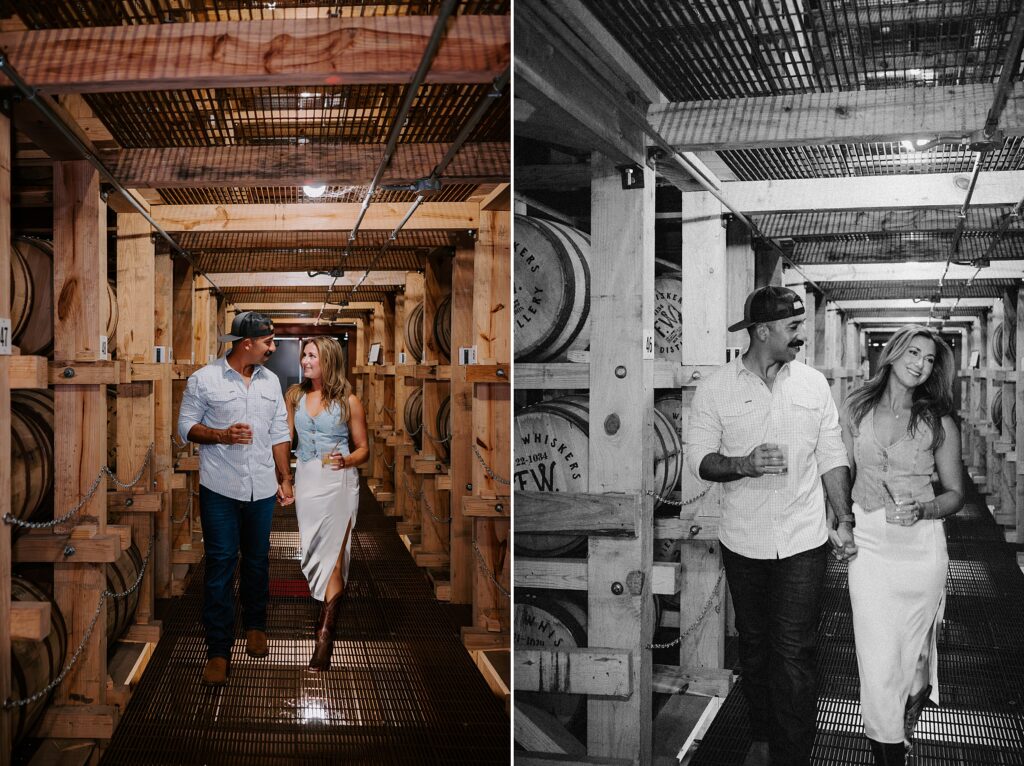 Austin Engagement Session at Fierce Whiskers Distillery by Austin Wedding Photographer Kyrsten Ashlay Photography