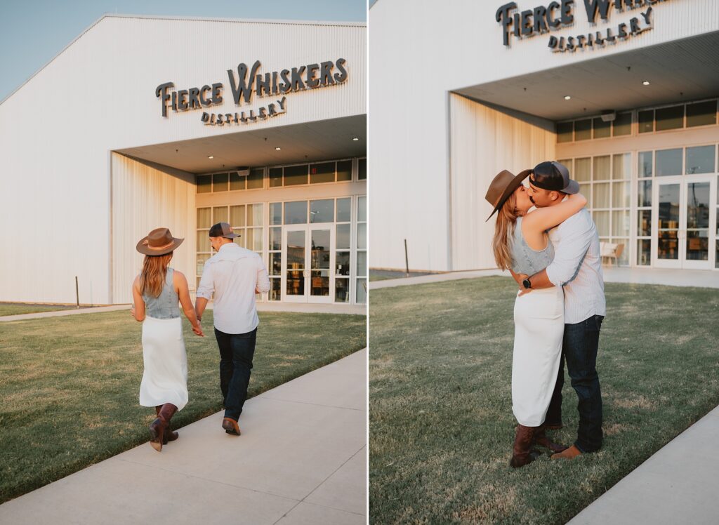 Austin Engagement Session at Fierce Whiskers Distillery by Austin Wedding Photographer Kyrsten Ashlay Photography