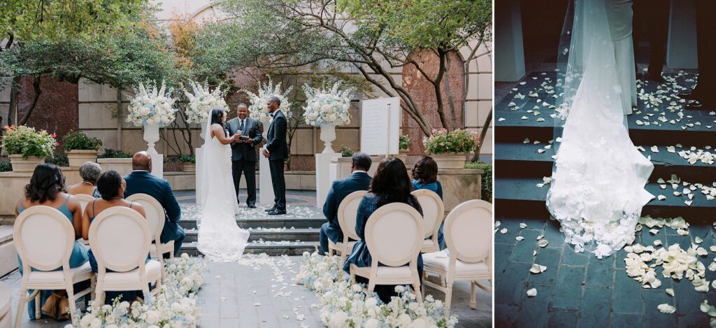 Hotel Crescent Court Intimate Wedding by Dallas Wedding Photographer Kyrsten Ashlay Photography
