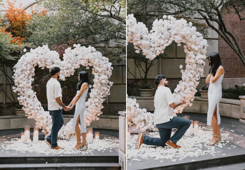 Hotel Crescent Court Proposal by Dallas Wedding Photographer Kyrsten Ashlay Photography