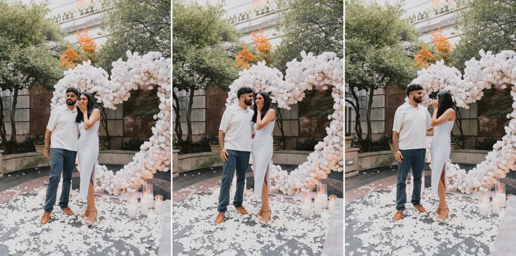 Hotel Crescent Court Proposal by Dallas Wedding Photographer Kyrsten Ashlay Photography