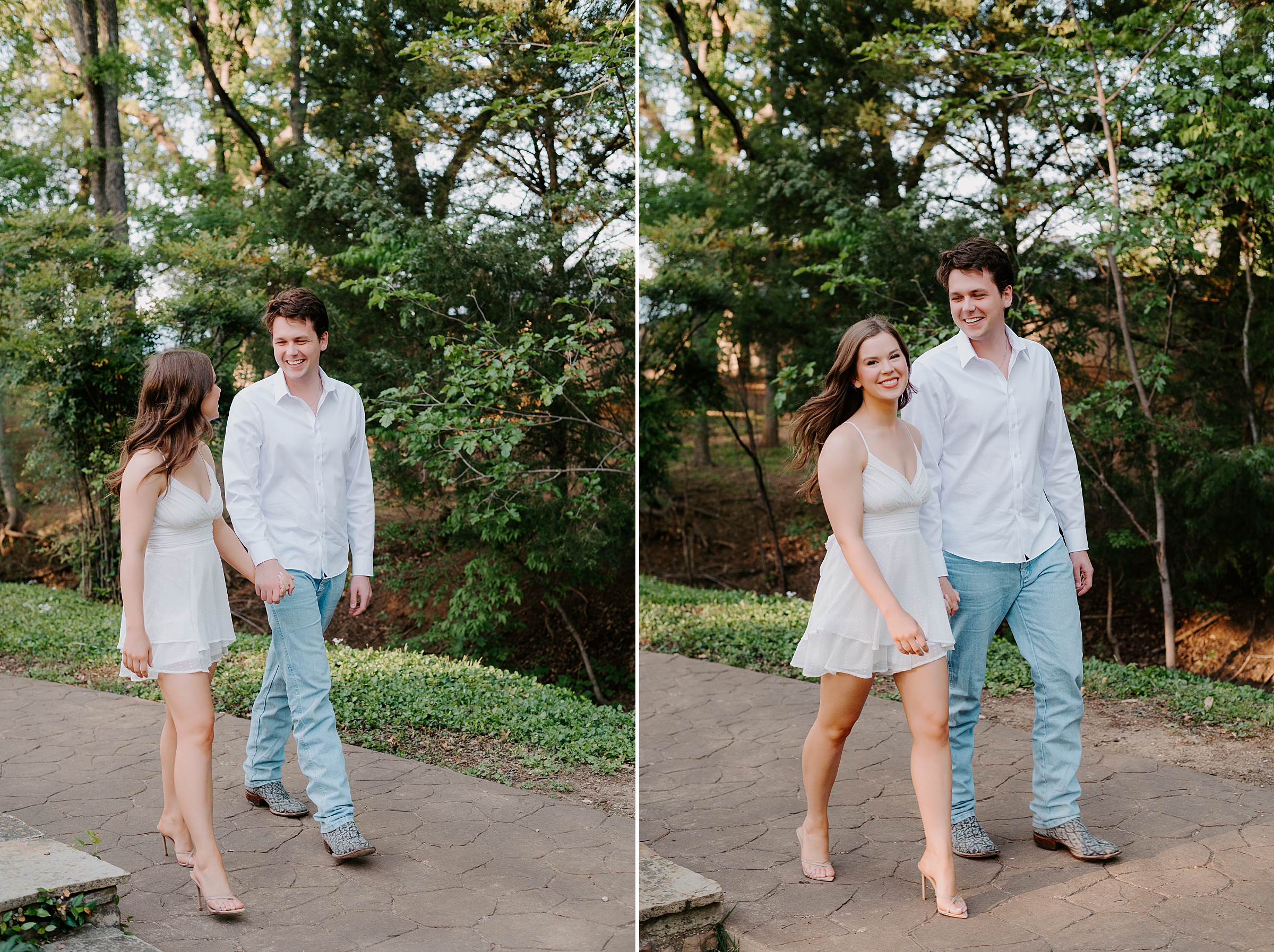 grapevine botanical engagement session by dallas wedding photographer kyrsten ashlay photography