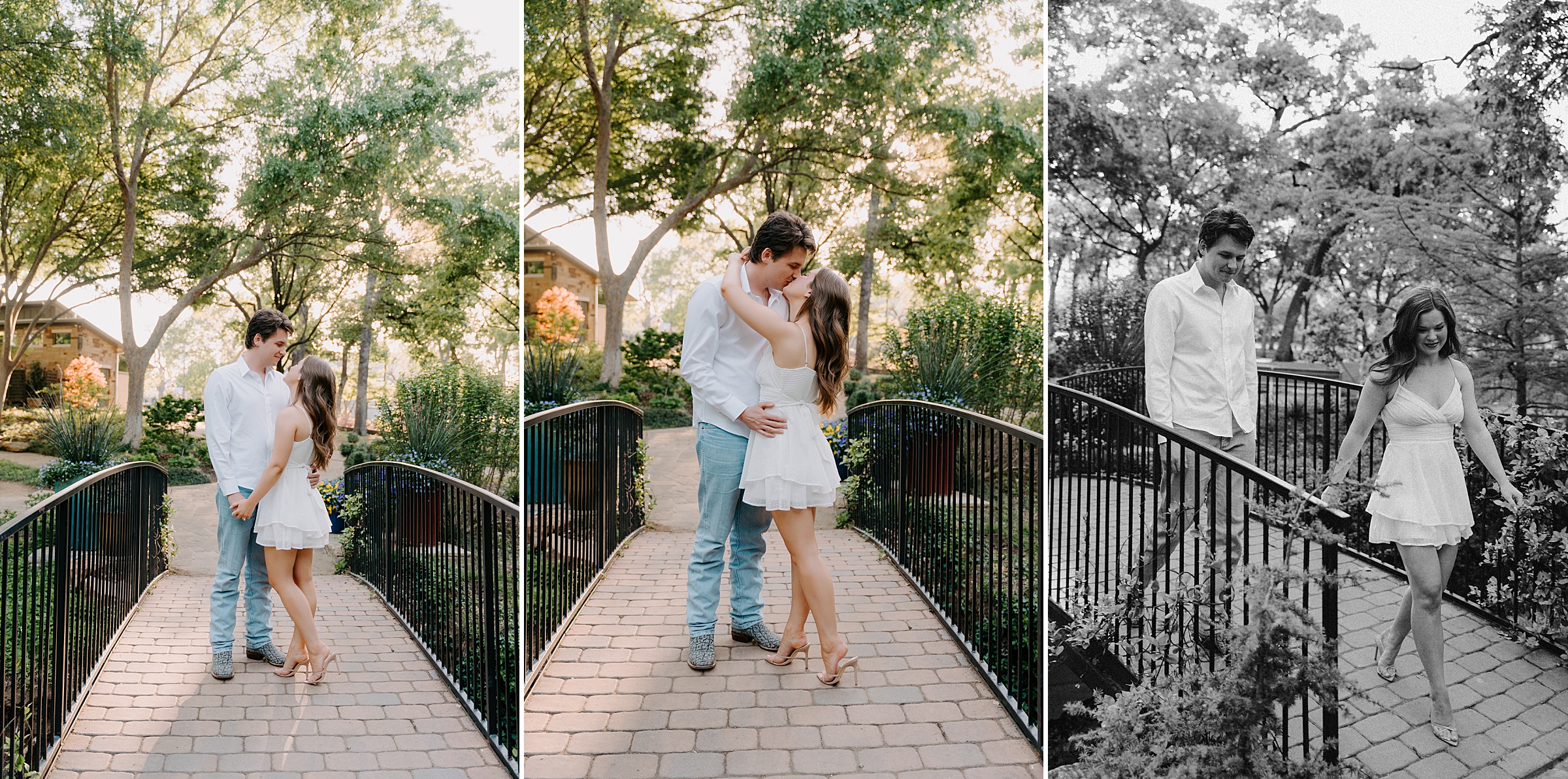 grapevine botanical engagement session by dallas wedding photographer kyrsten ashlay photography