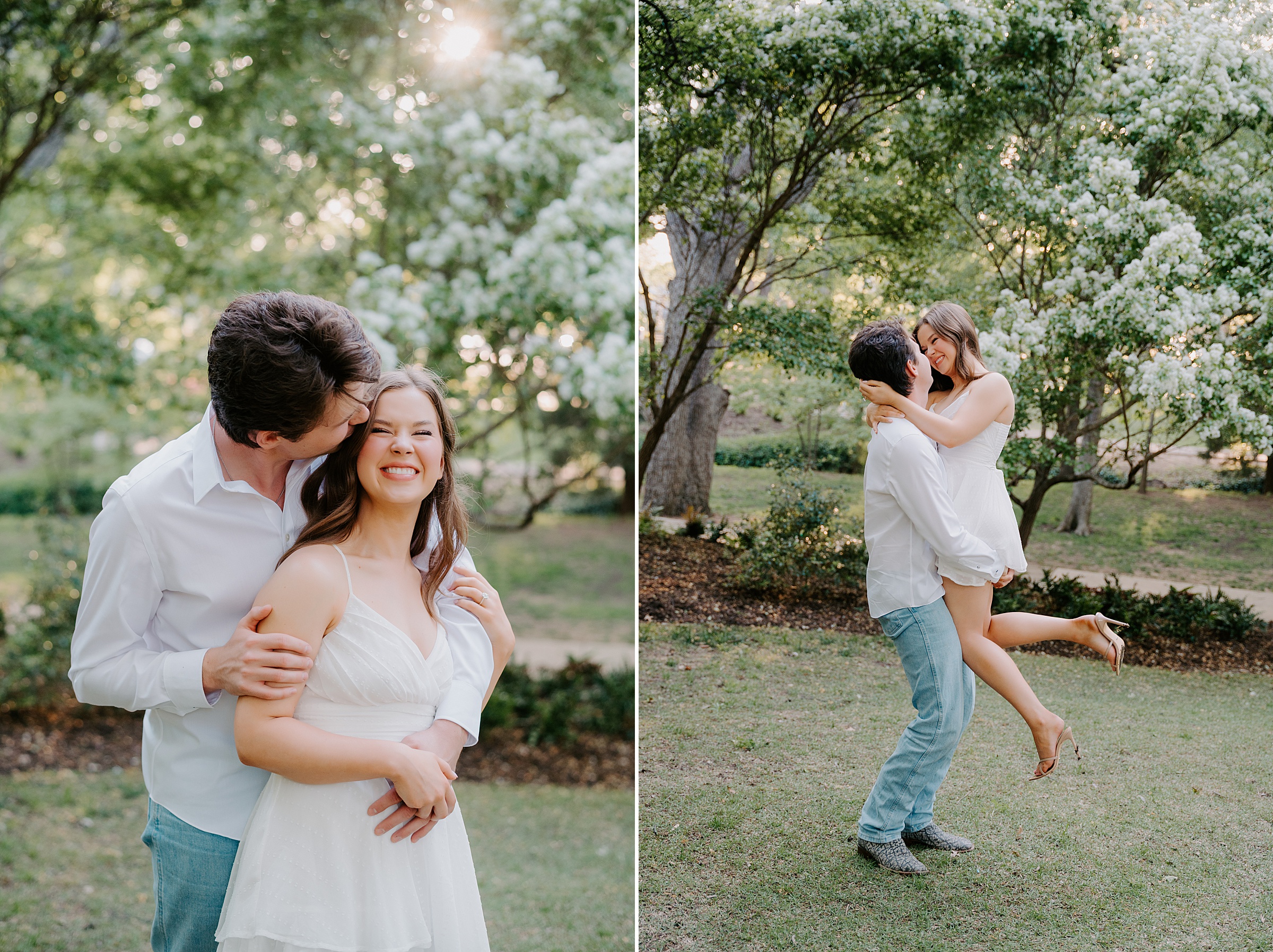 grapevine botanical engagement session by dallas wedding photographer kyrsten ashlay photography