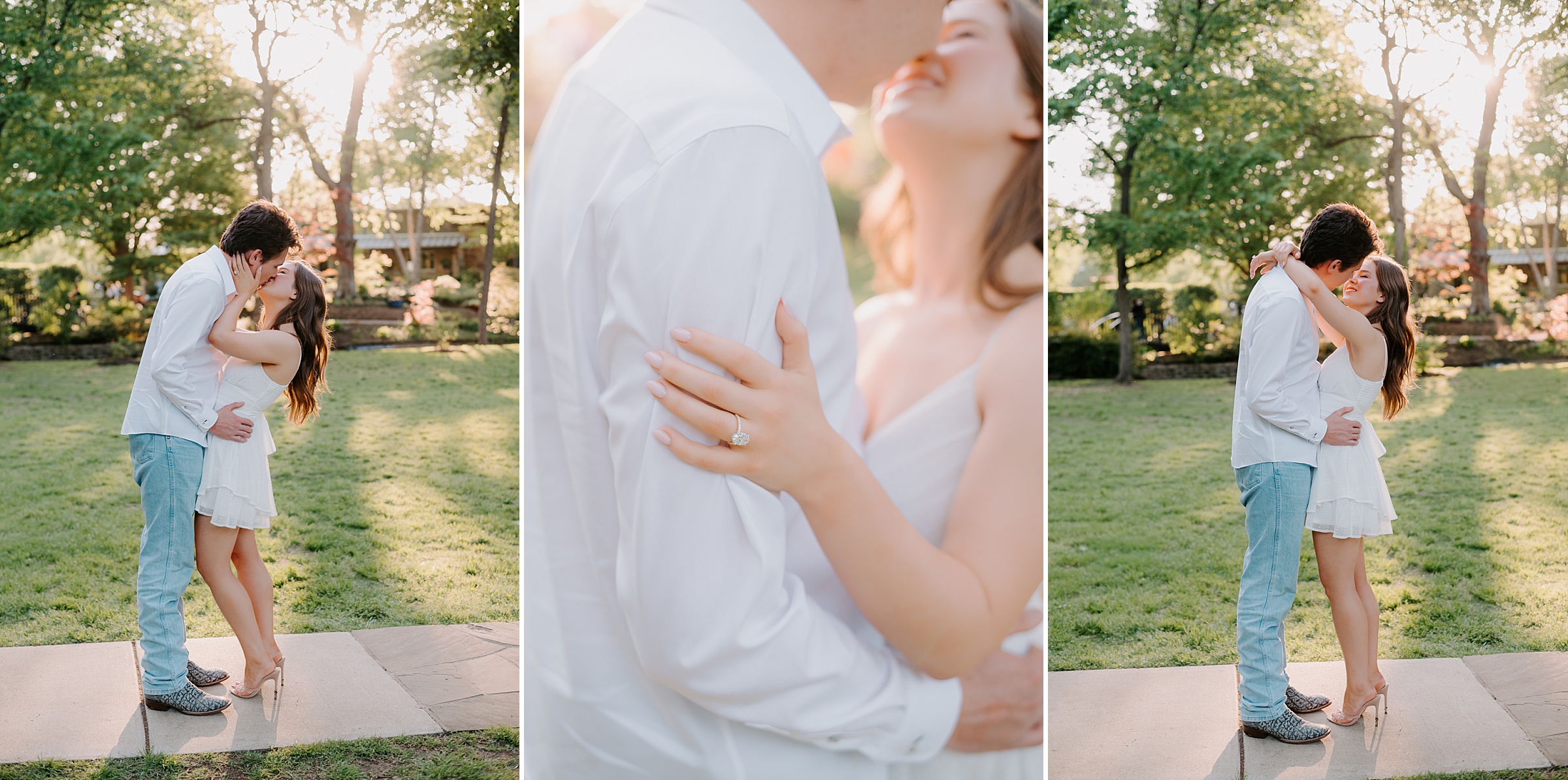 grapevine botanical engagement session by dallas wedding photographer kyrsten ashlay photography