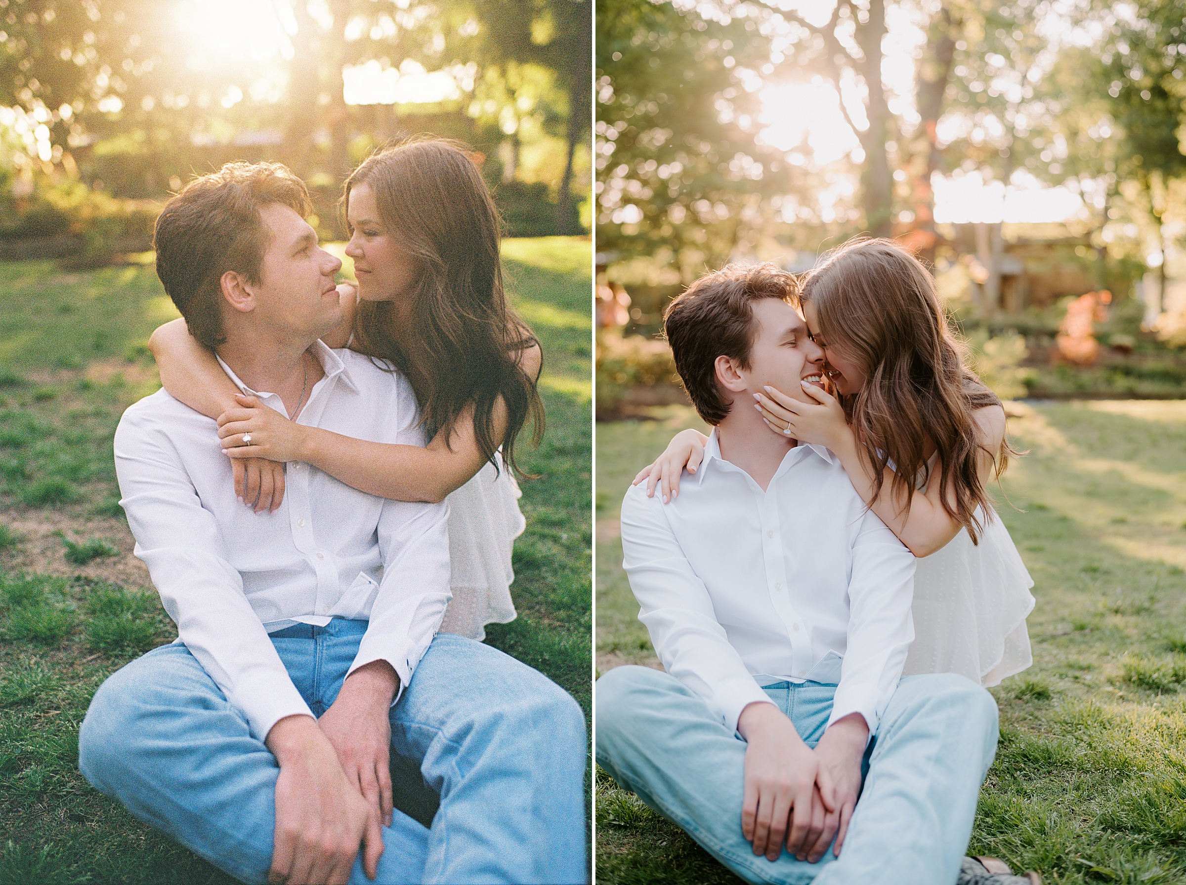 grapevine botanical engagement session by dallas wedding photographer kyrsten ashlay photography