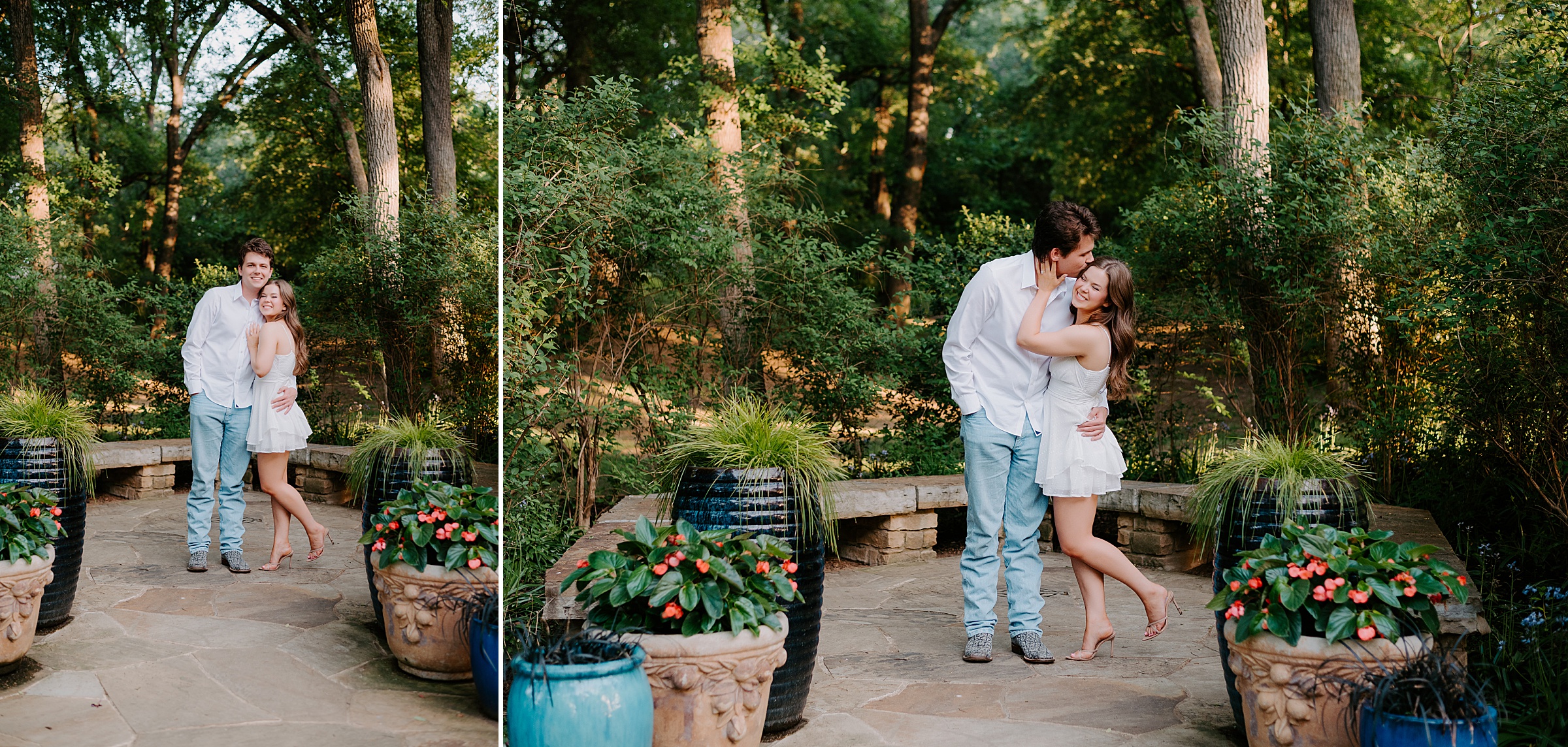 grapevine botanical engagement session by dallas wedding photographer kyrsten ashlay photography