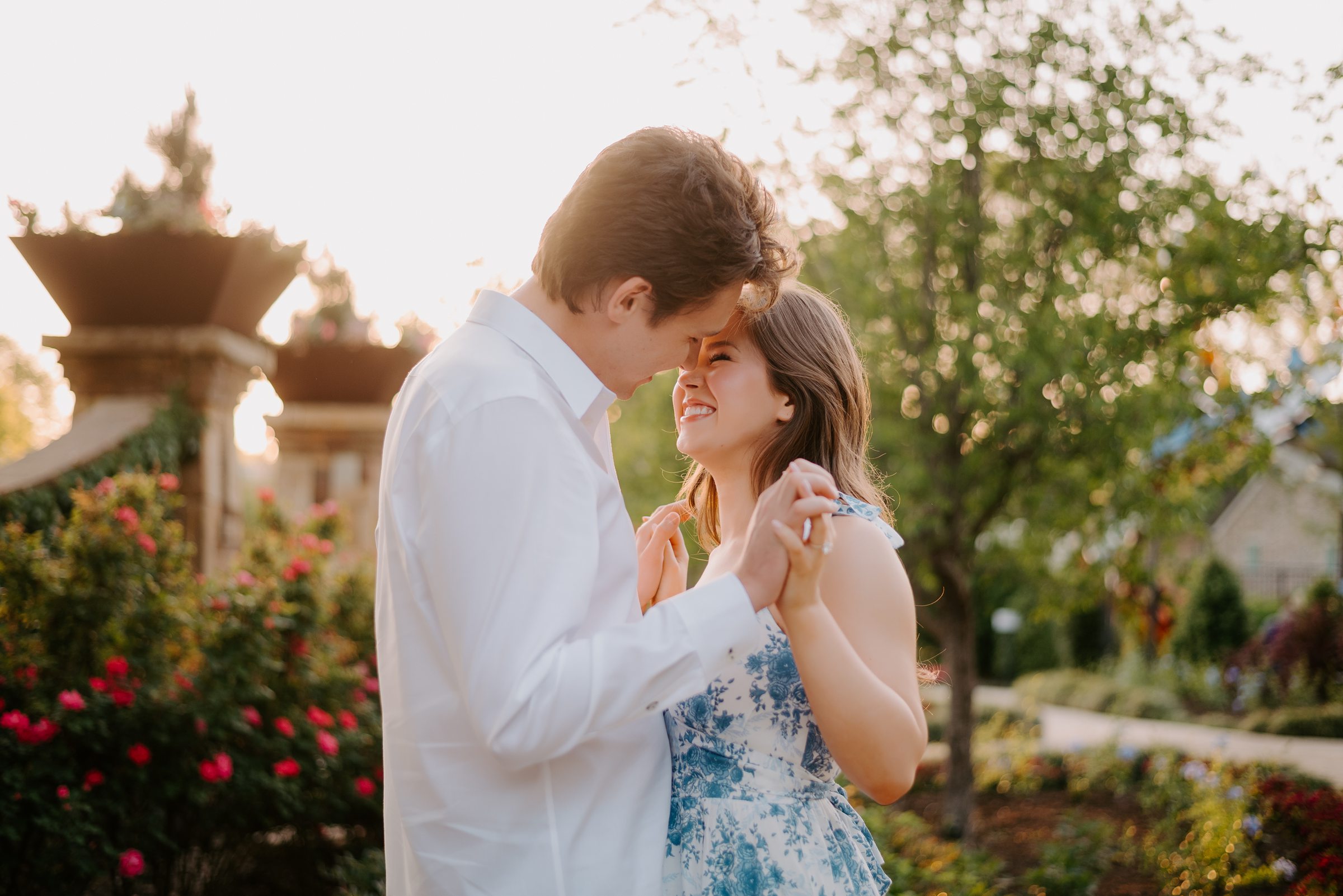 grapevine botanical engagement session by dallas wedding photographer kyrsten ashlay photography