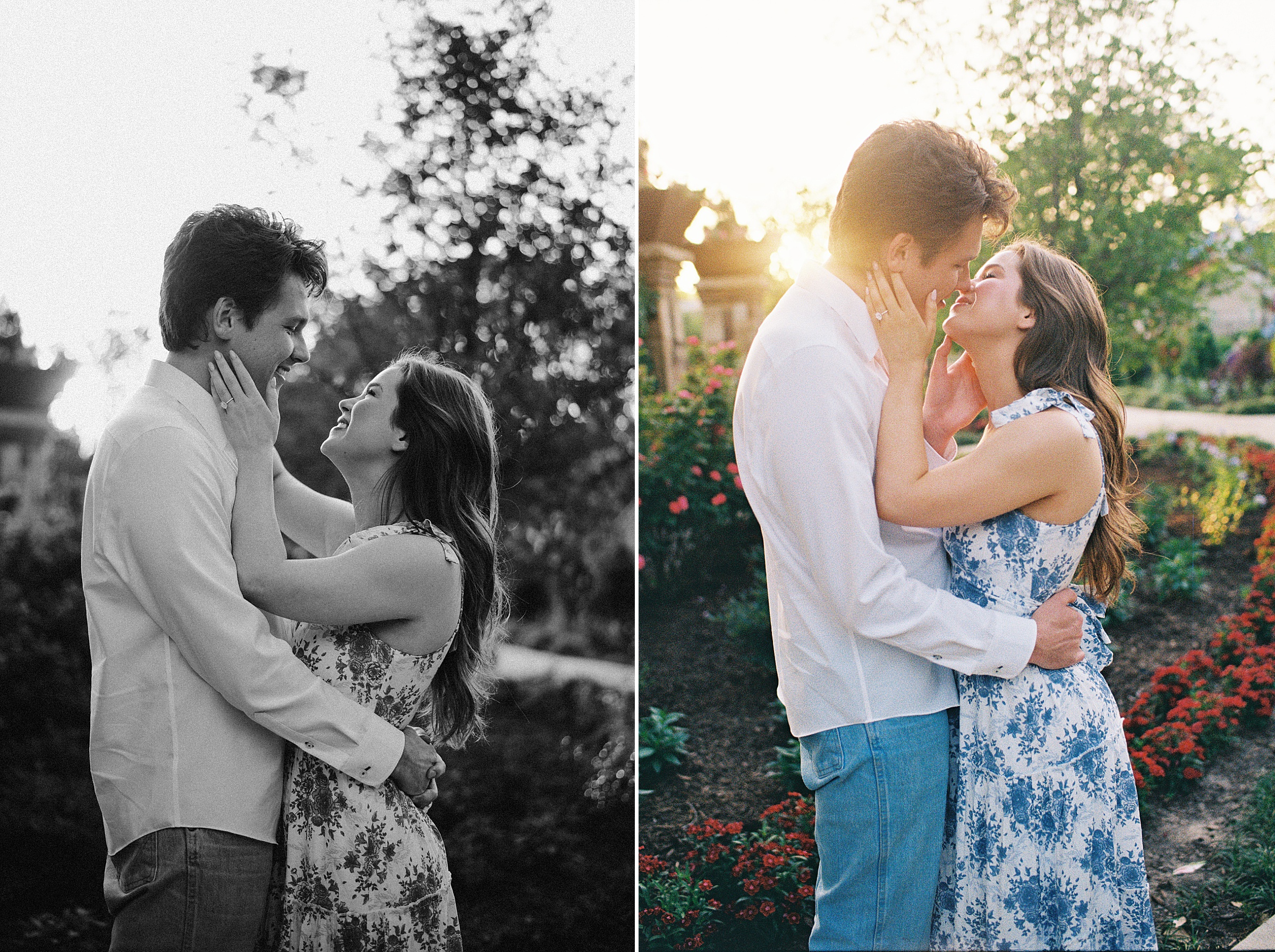 grapevine botanical engagement session by dallas wedding photographer kyrsten ashlay photography