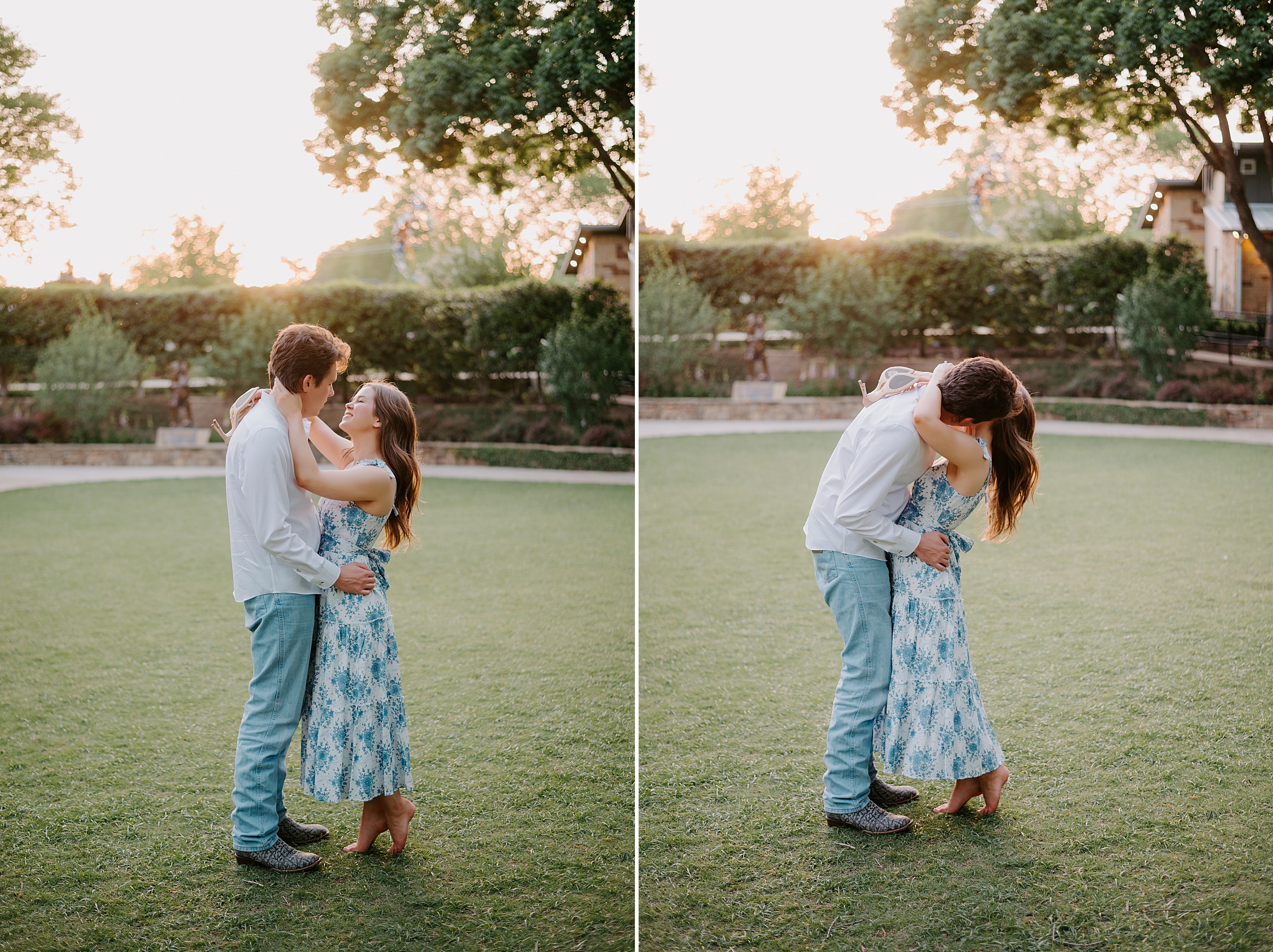 grapevine botanical engagement session by dallas wedding photographer kyrsten ashlay photography