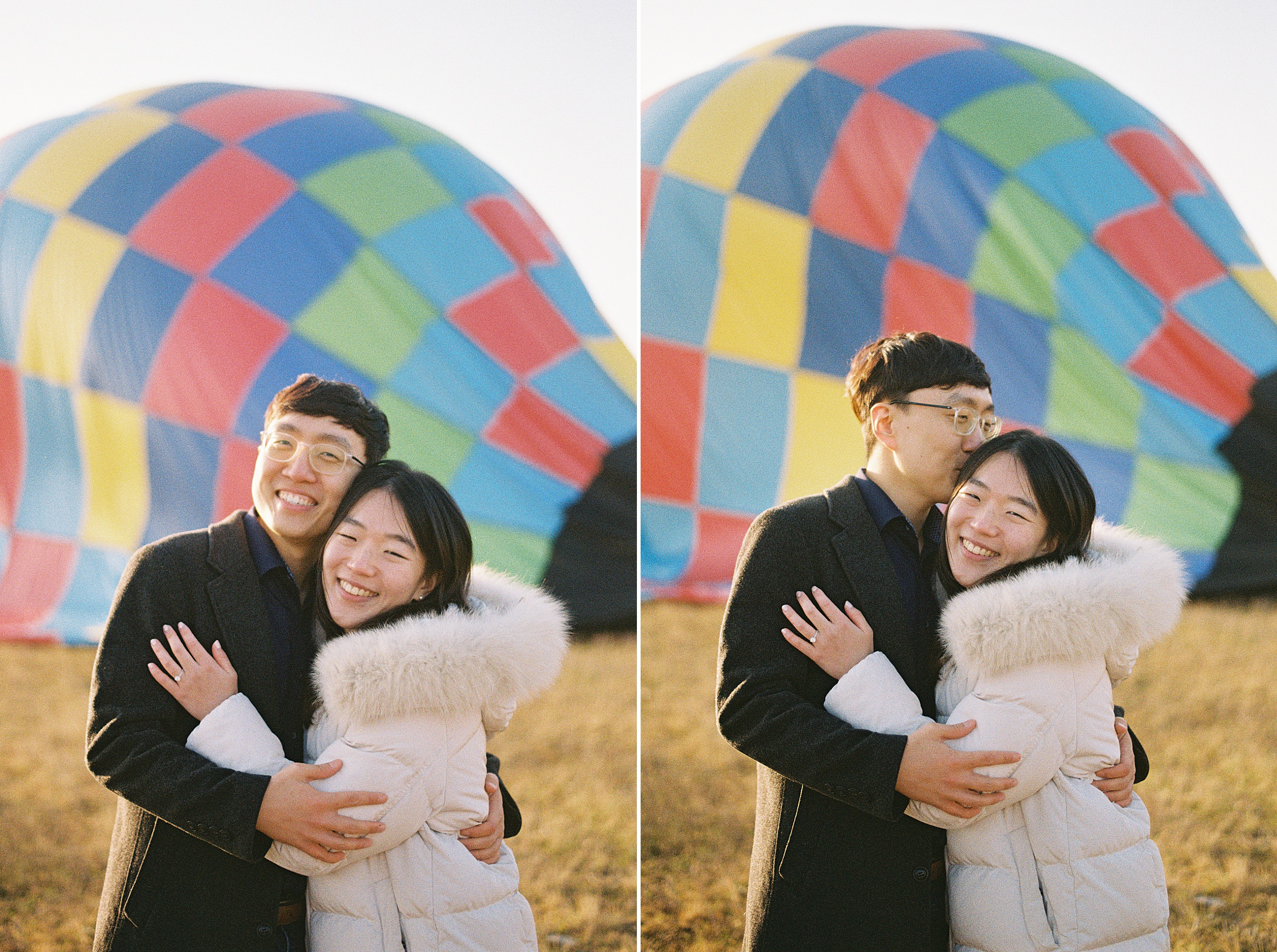 DFW Hot Air Balloon Proposal by Dallas Proposal Photographer Kyrsten Ashlay Photography