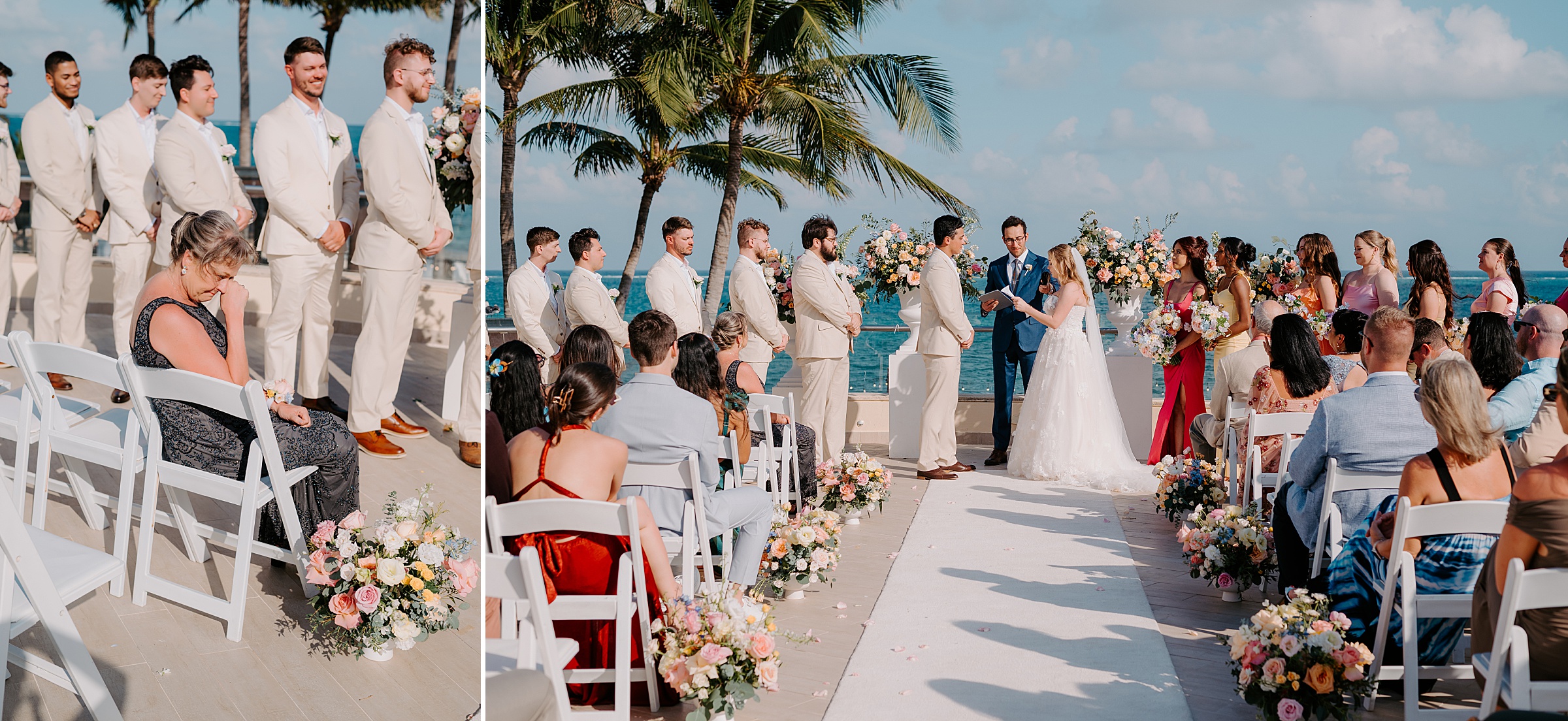 Dreams Riviera Cancun Wedding by Destination Wedding Photographer Kyrsten Ashlay Photography