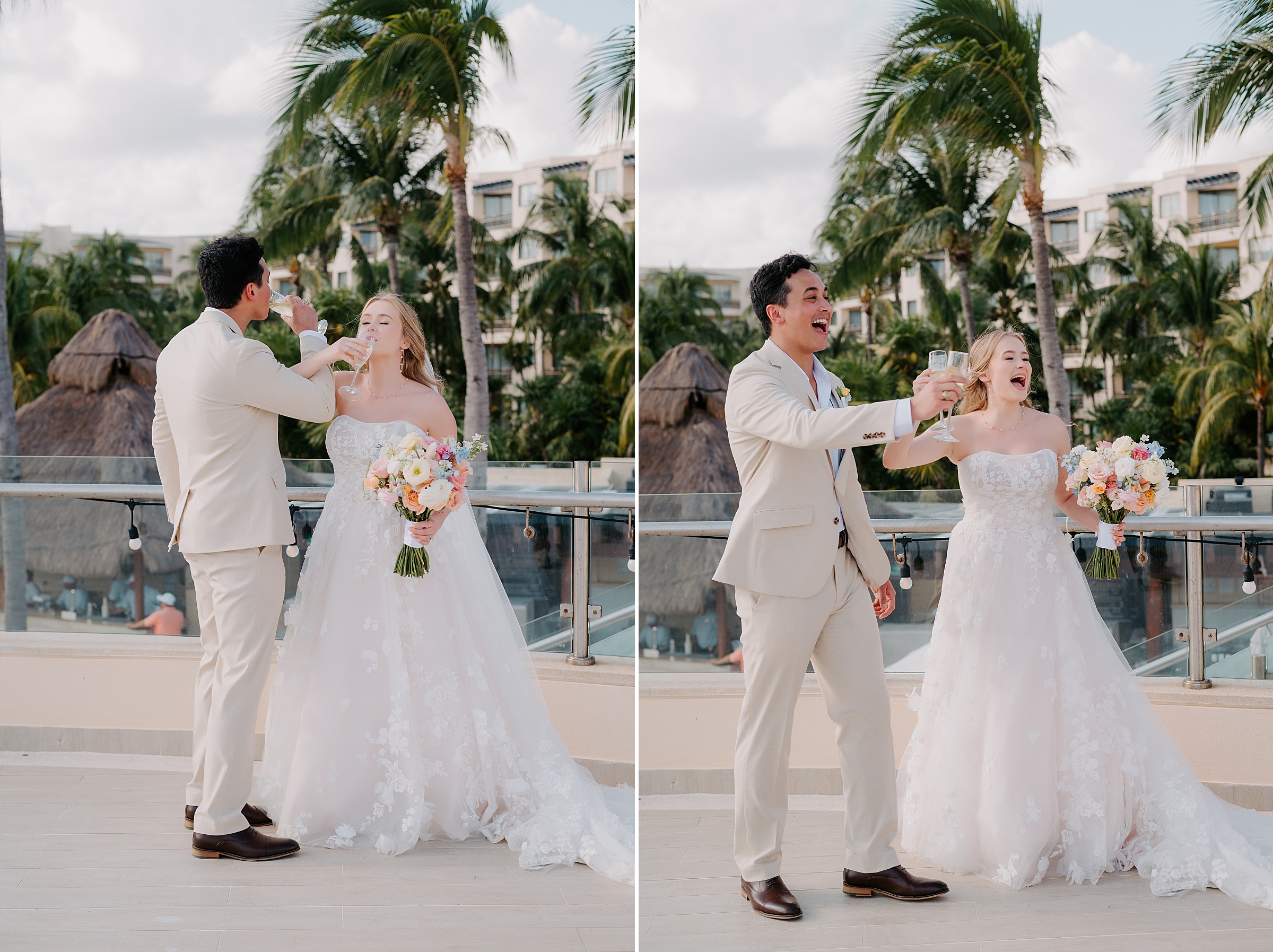 Dreams Riviera Cancun Wedding by Destination Wedding Photographer Kyrsten Ashlay Photography