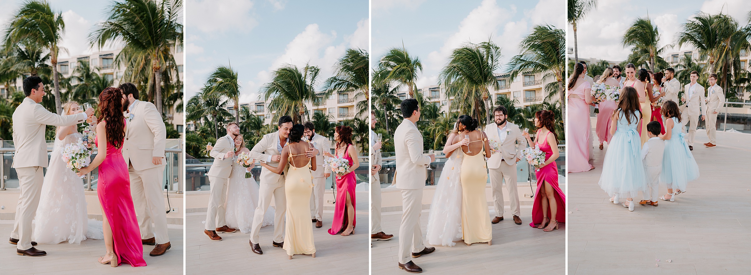 Dreams Riviera Cancun Wedding by Destination Wedding Photographer Kyrsten Ashlay Photography