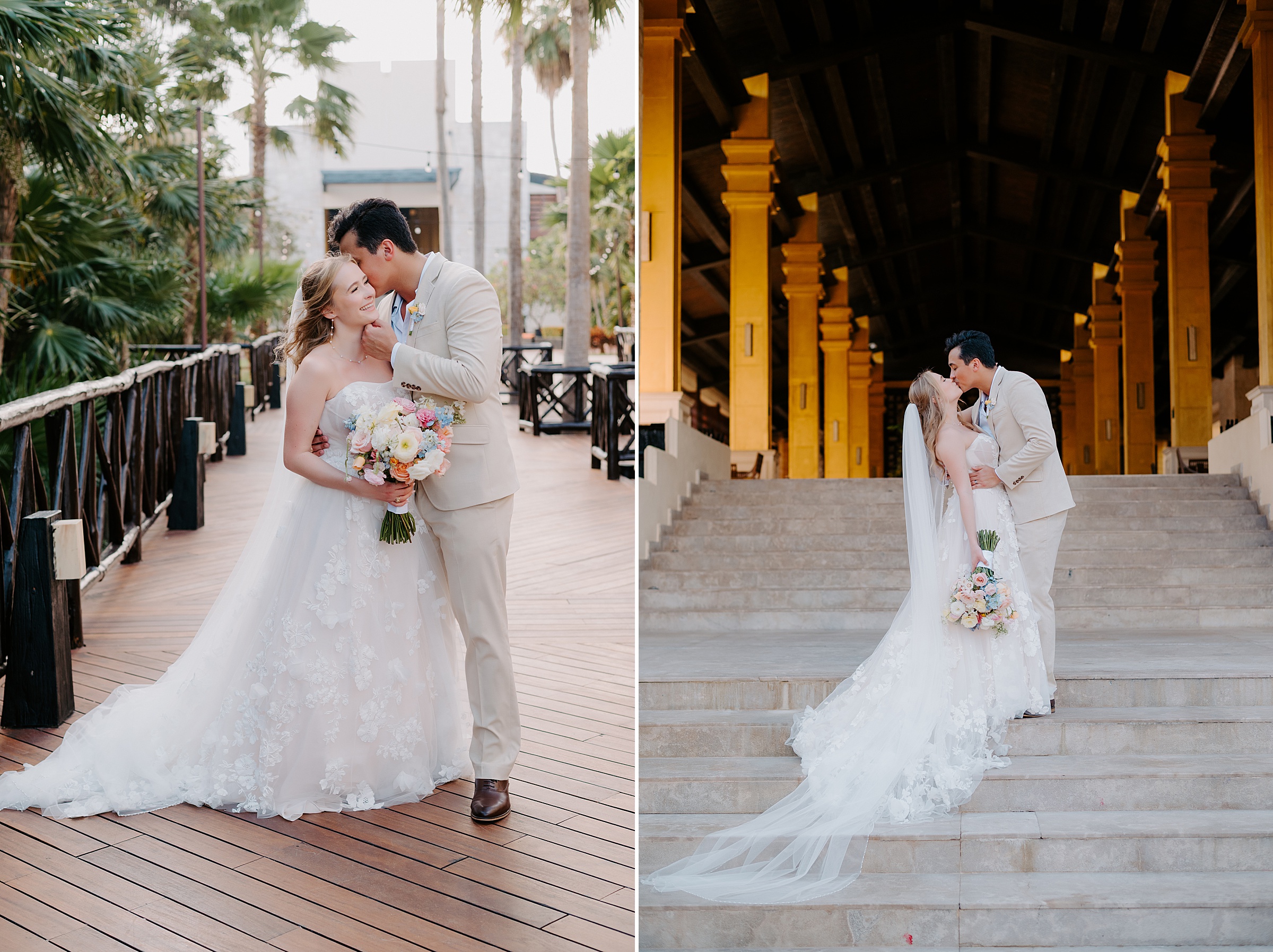 Dreams Riviera Cancun Wedding by Destination Wedding Photographer Kyrsten Ashlay Photography