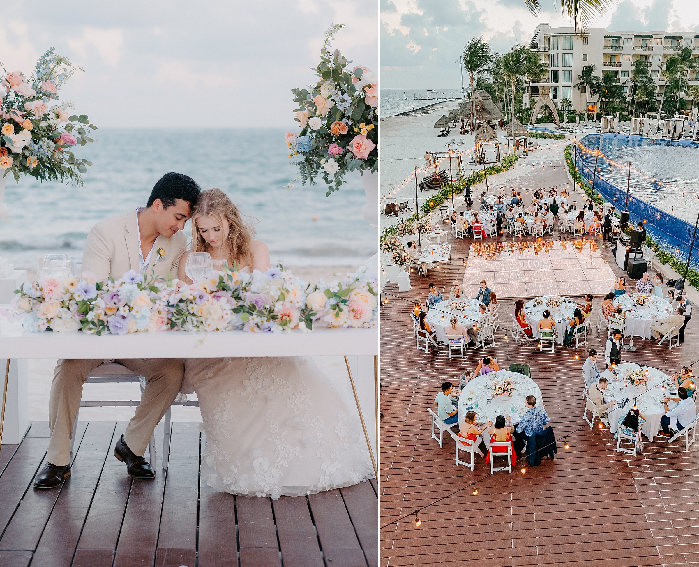 Dreams Riviera Cancun Wedding by Destination Wedding Photographer Kyrsten Ashlay Photography