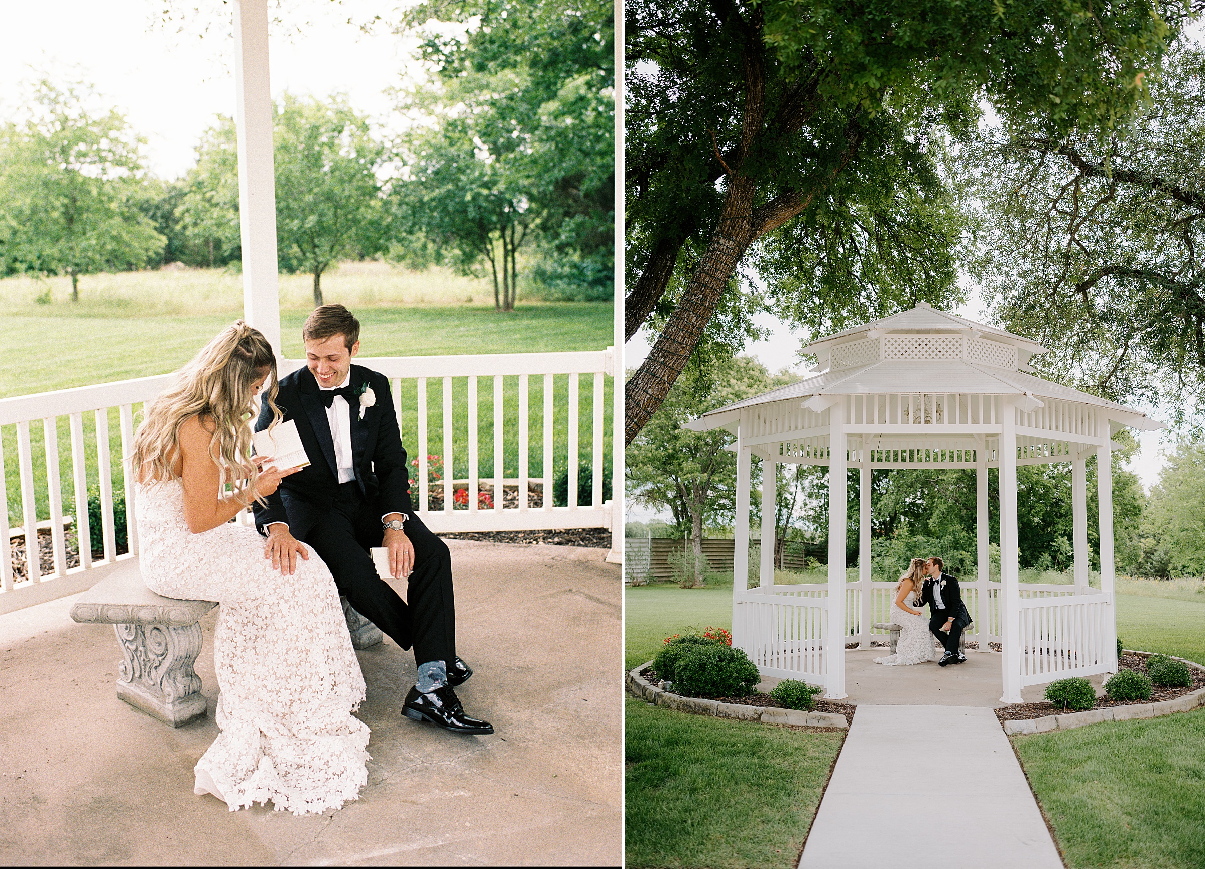 DFW wedding at Firefly Gardens Midlothian Texas