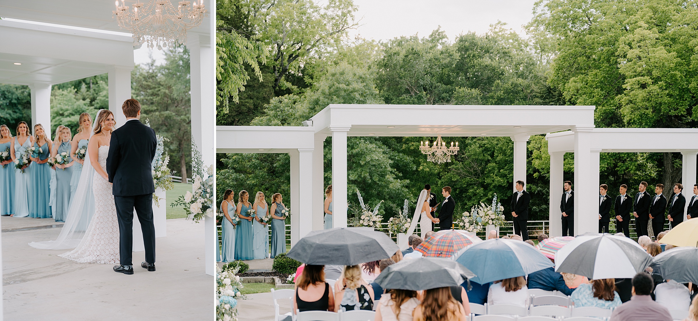 Firefly Gardens wedding ceremony outdoor pergola Midlothian Texas
