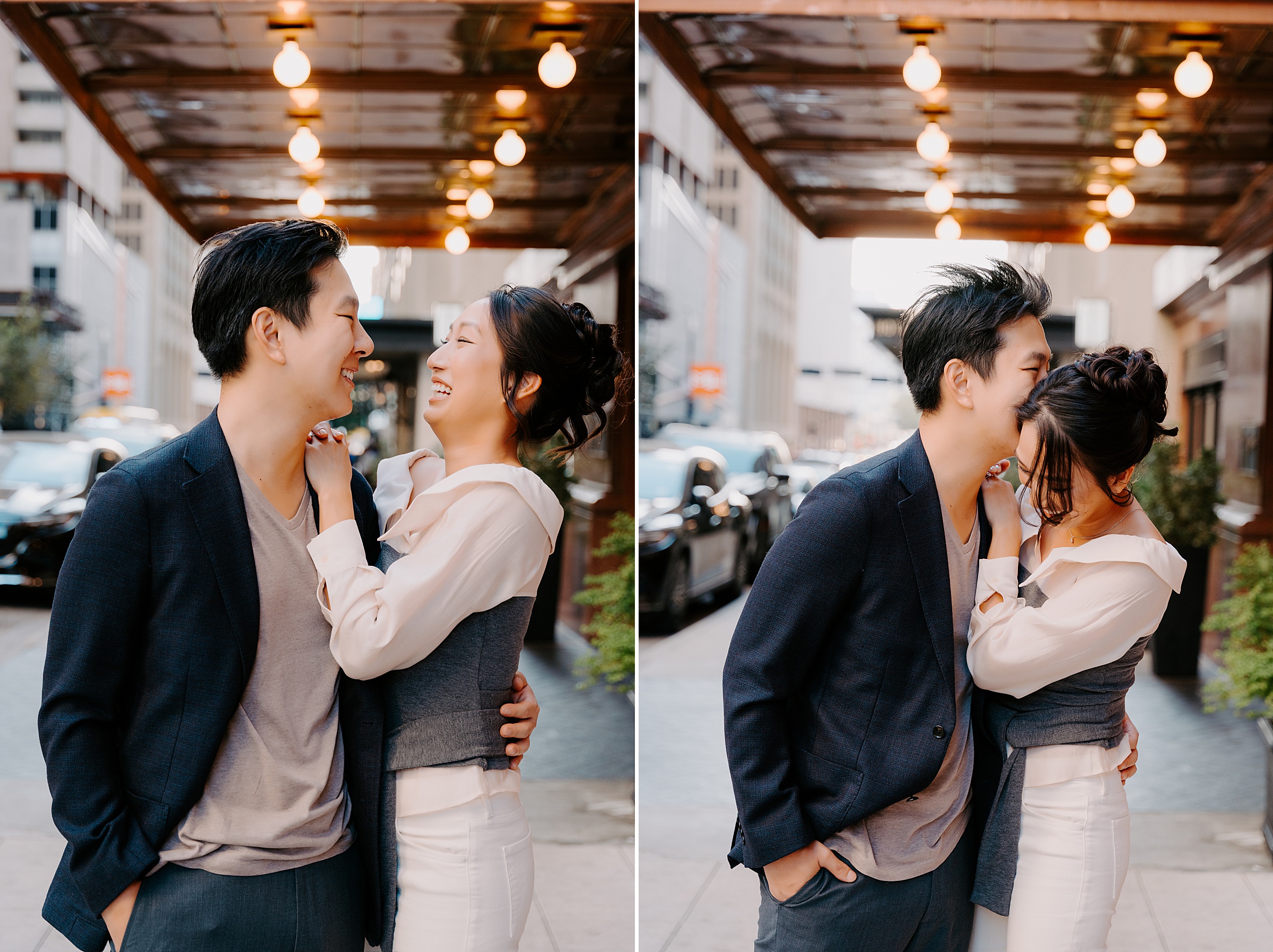 The Adolphus Hotel Dallas engagement photography