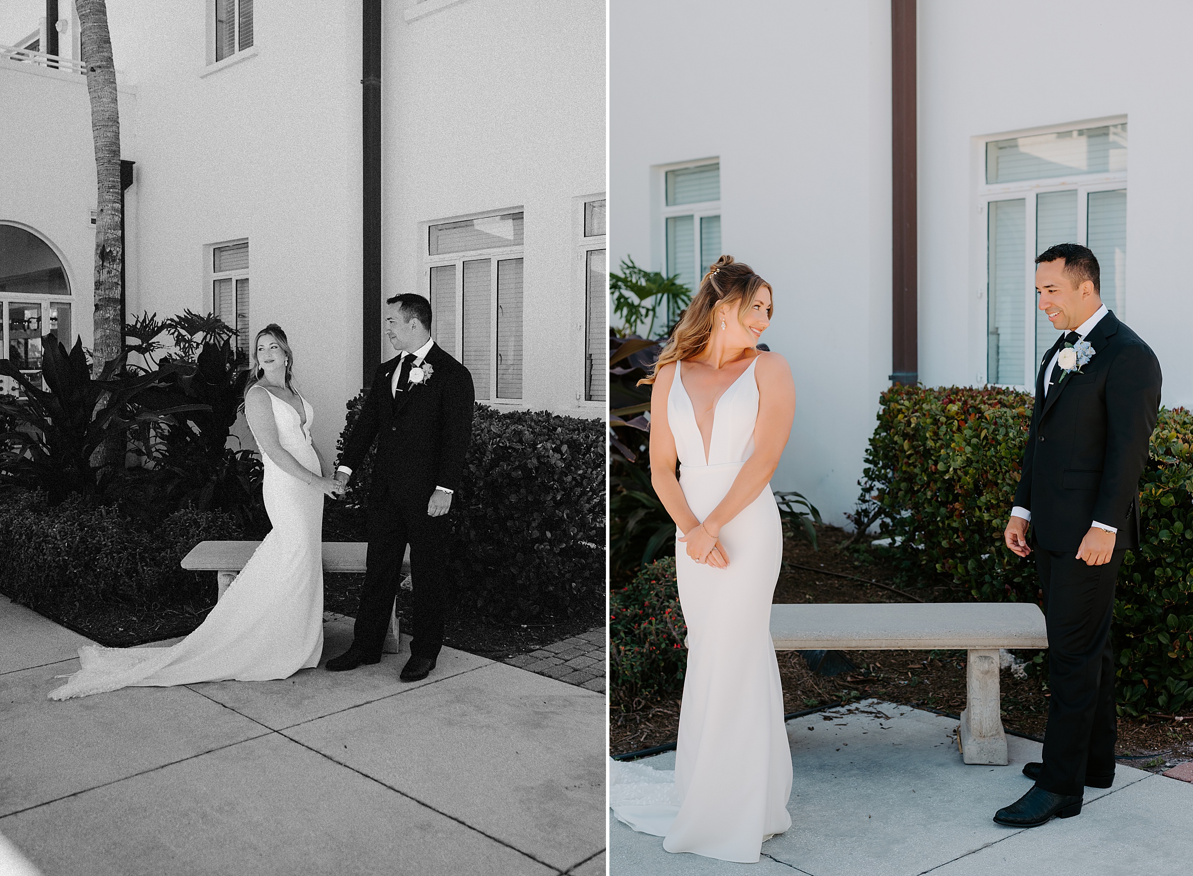 tropical destination wedding photography and film Florida