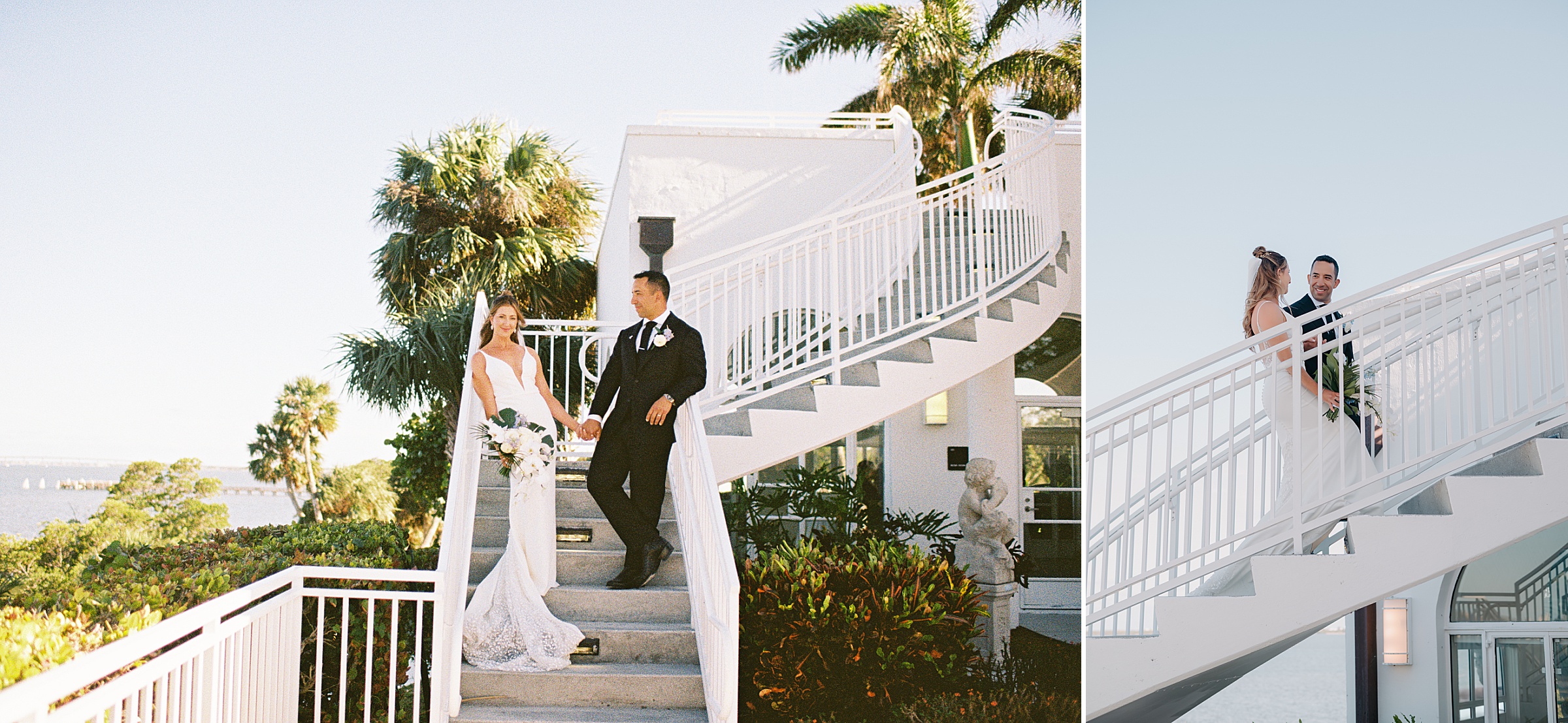 tropical destination wedding photography and film Florida
