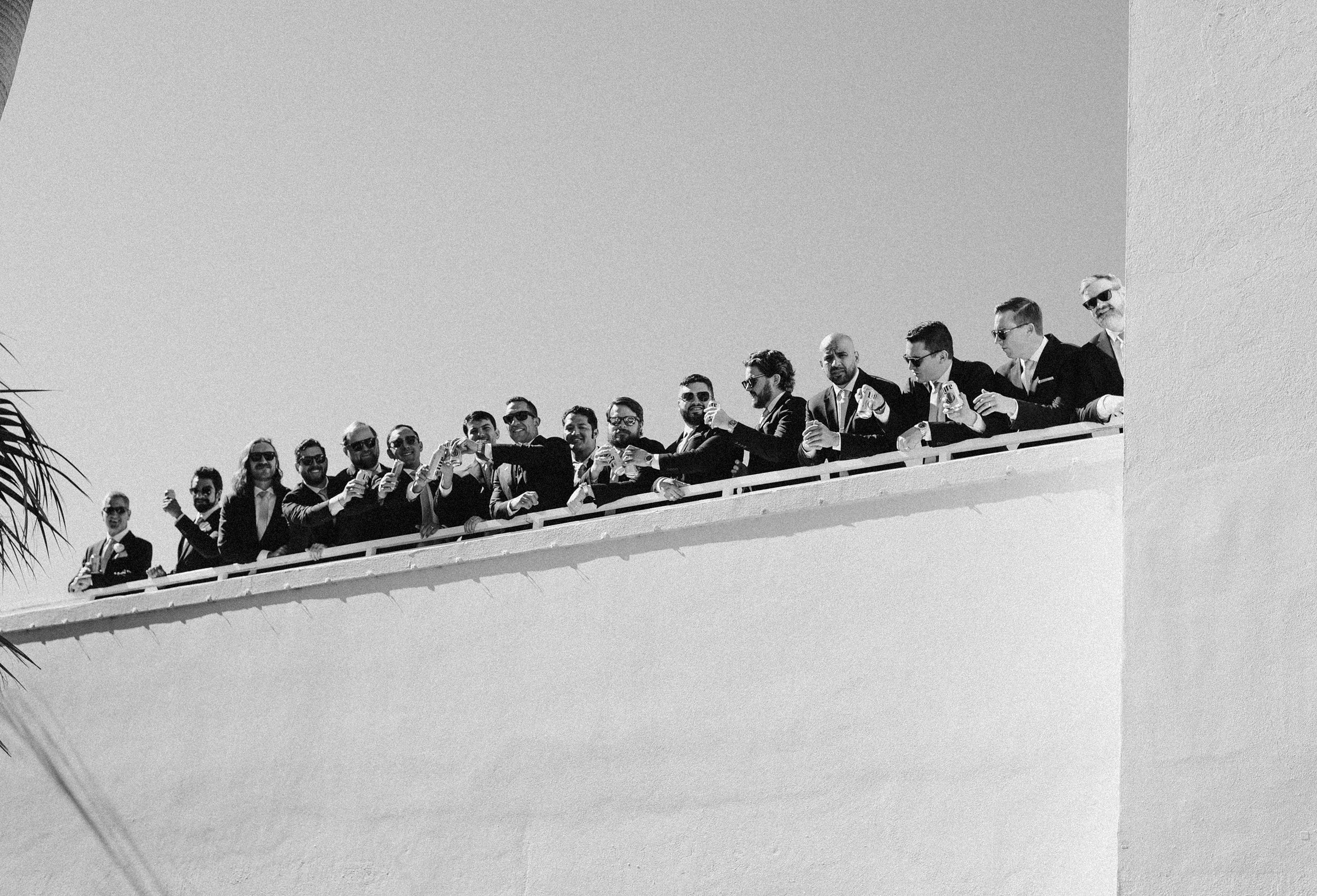 Mansion at Tuckahoe wedding ceremony outdoor terrace Jensen Beach Florida