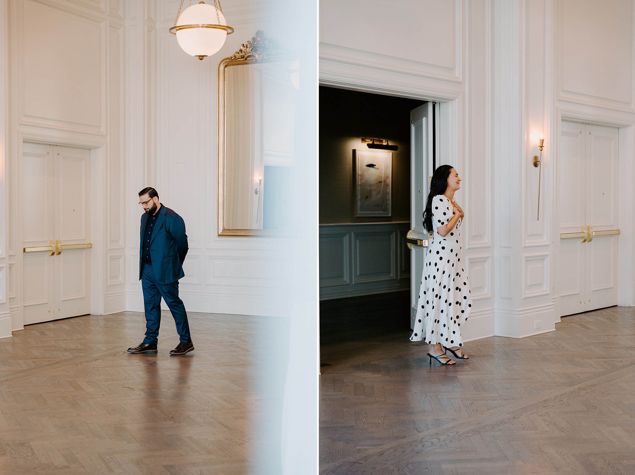 Adolphus Hotel proposal photographer Governor's Ballroom Dallas