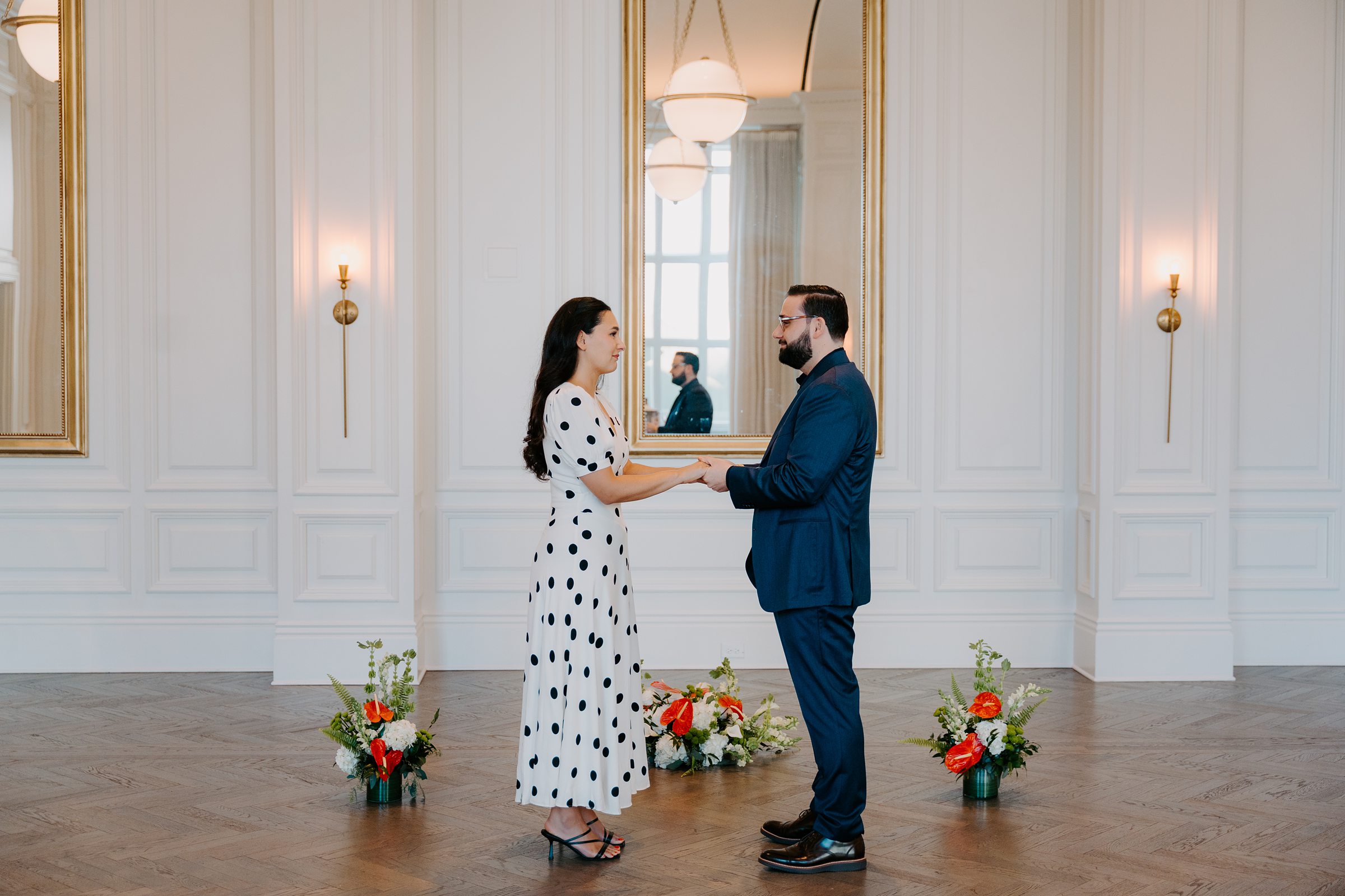 surprise proposal at The Adolphus Hotel downtown Dallas