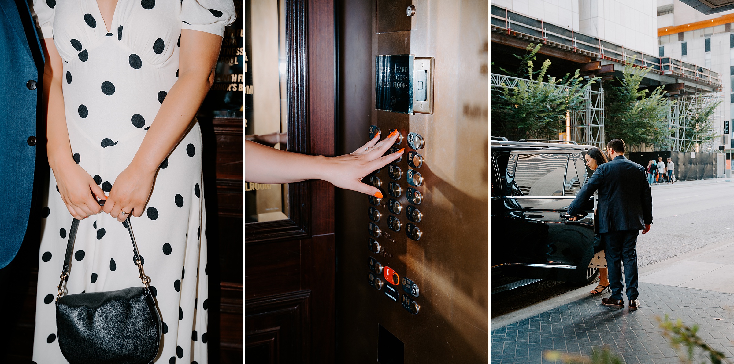 Dallas proposal photographer luxury hotel downtown