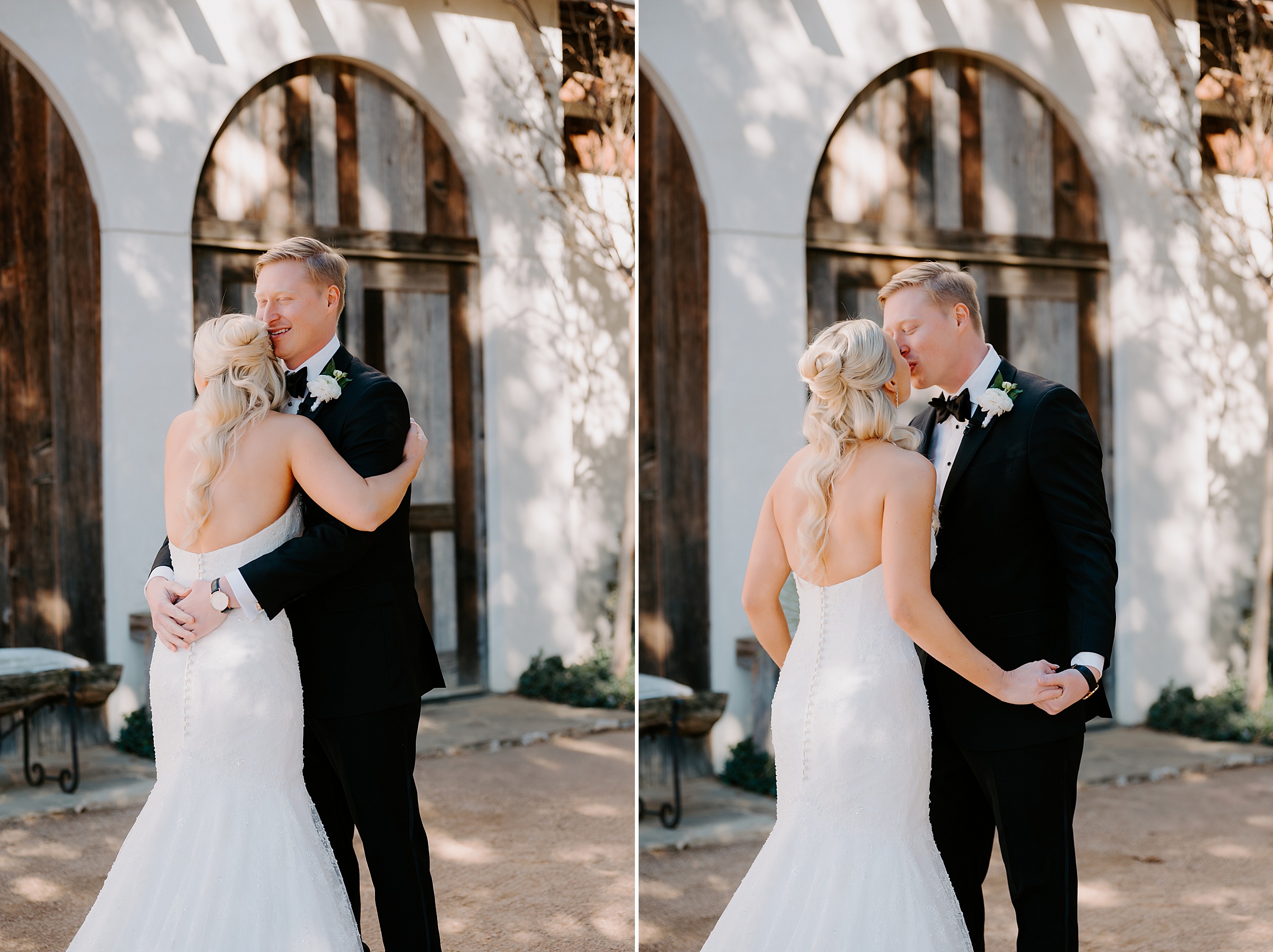winter wedding portraits Hotel Drover Stockyards Fort Worth
