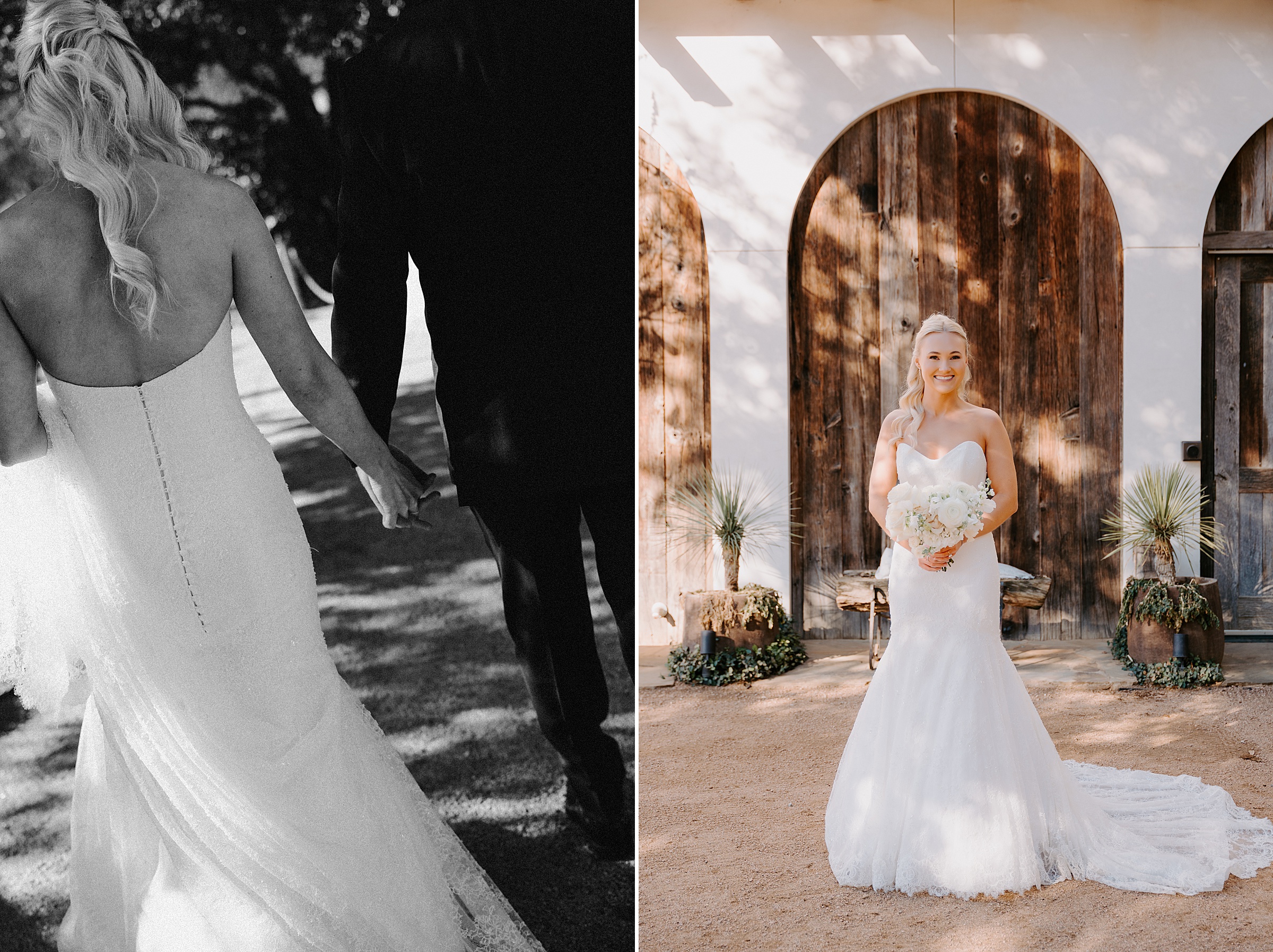 bride at Hotel Drover The Barn Fort Worth wedding