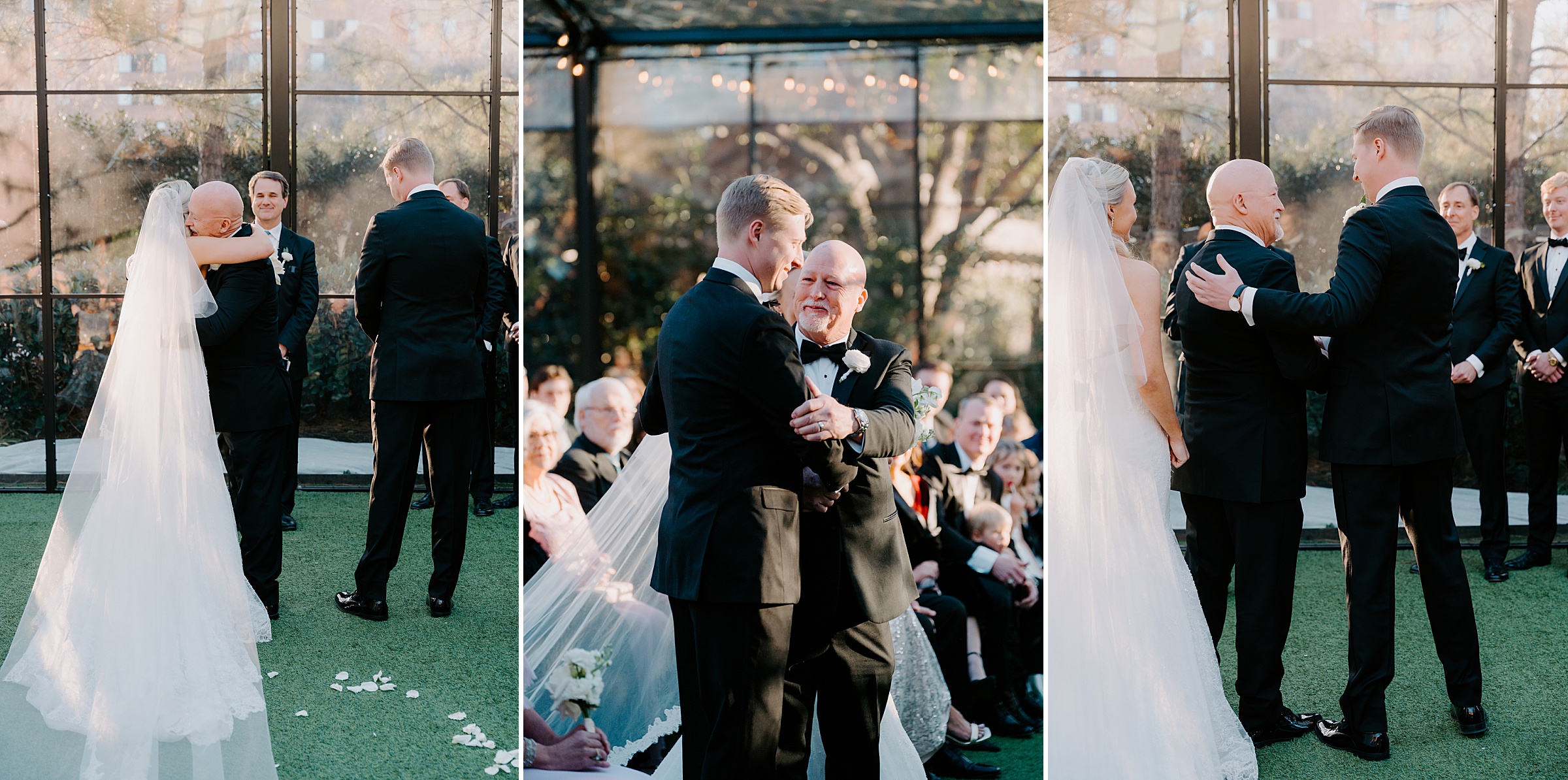 Hotel Drover wedding ceremony