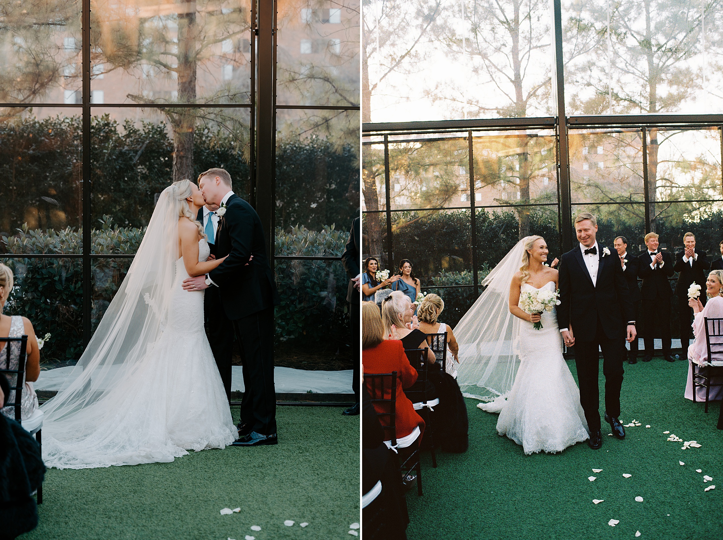 Hotel Drover wedding ceremony